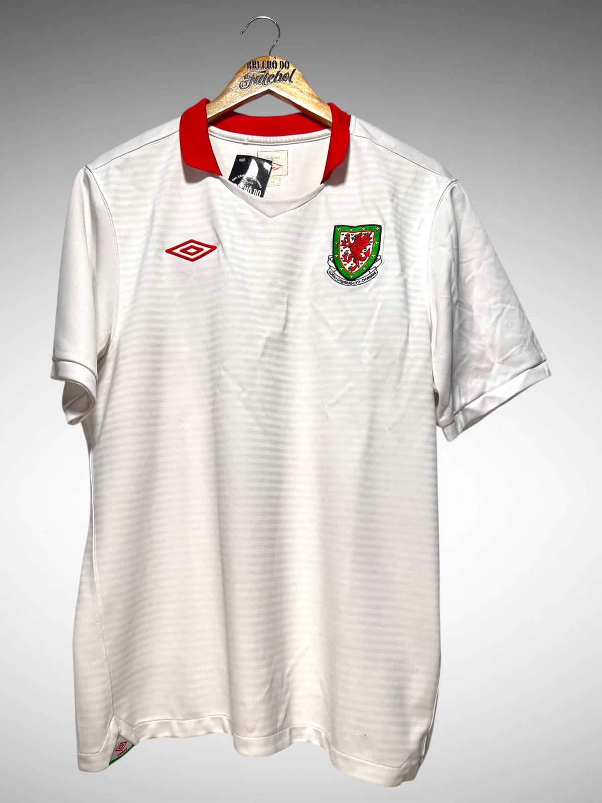 Páis de Gales 2010 Segunda Camisa Tam GG.