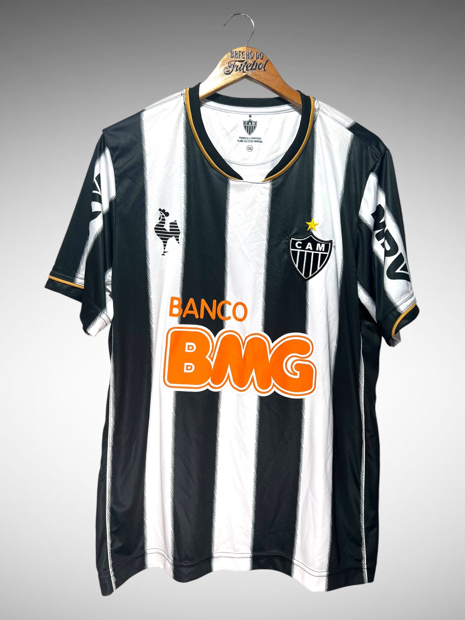 Atlético Mineiro Licenciada 2013 Primeira Camisa Tam GG N 10 Ronaldinho.