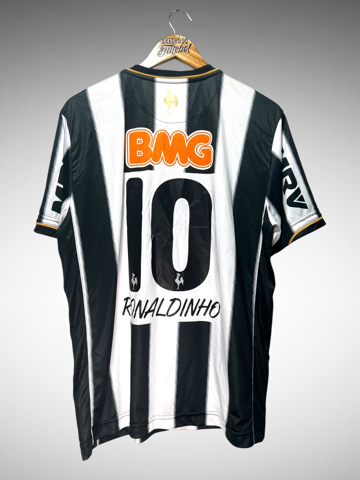 Atlético Mineiro Licenciada 2013 Primeira Camisa Tam GG N 10 Ronaldinho.