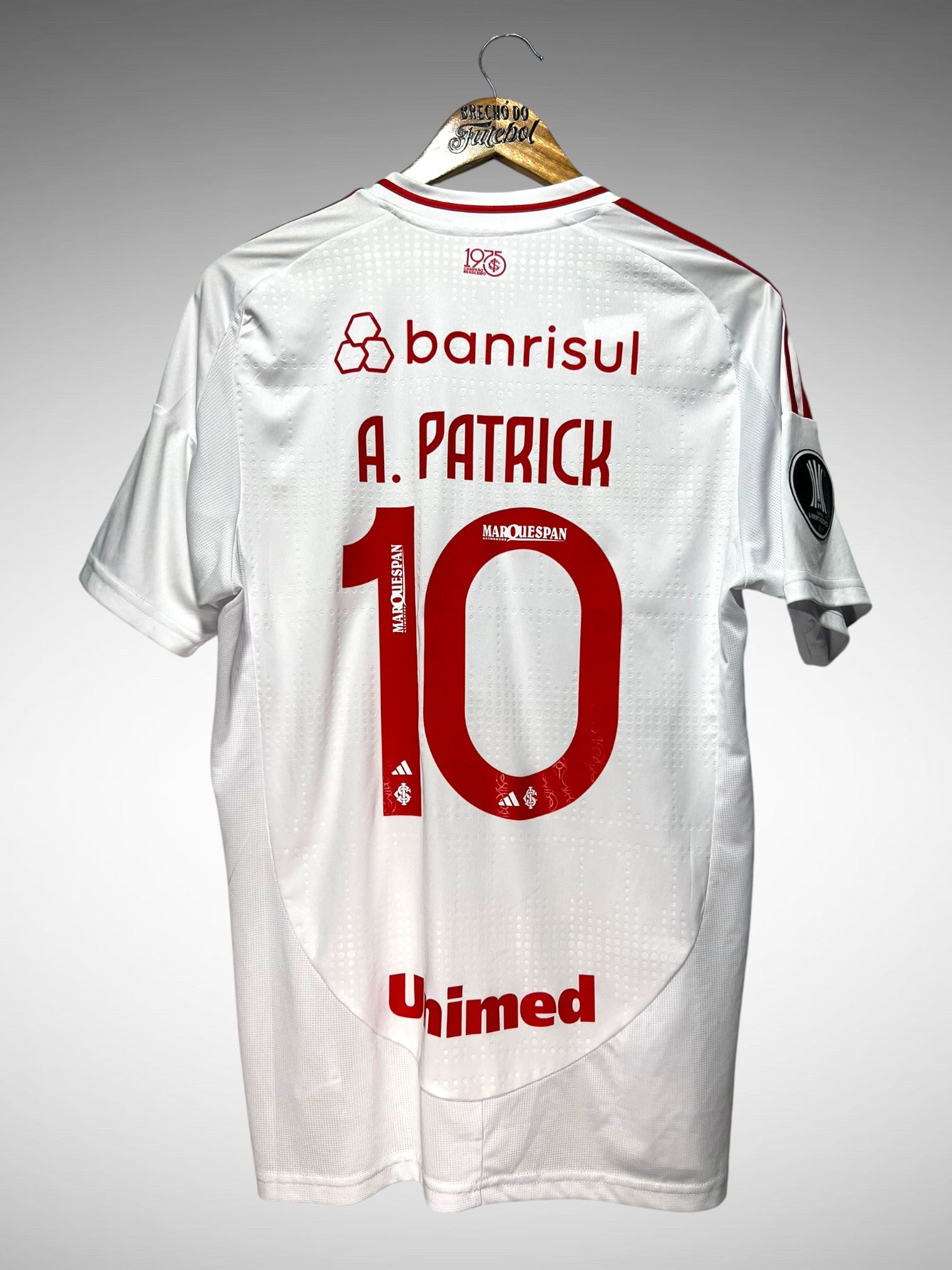 Internacional 2025 Segunda Camisa Tam M N 10 A. Patrick.