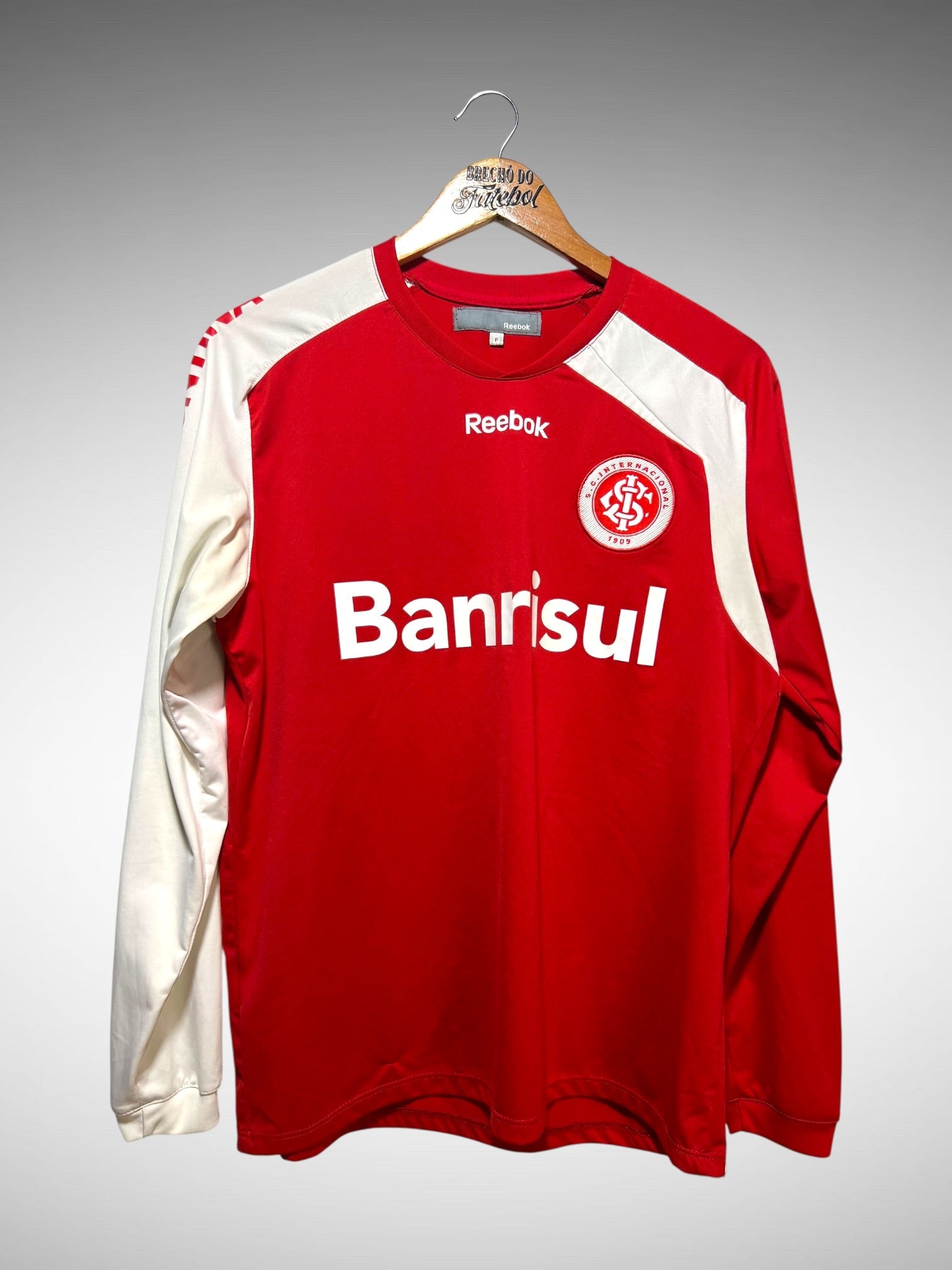 Internacional 2011 Camisa de Treino Tam P Mangas Longas.