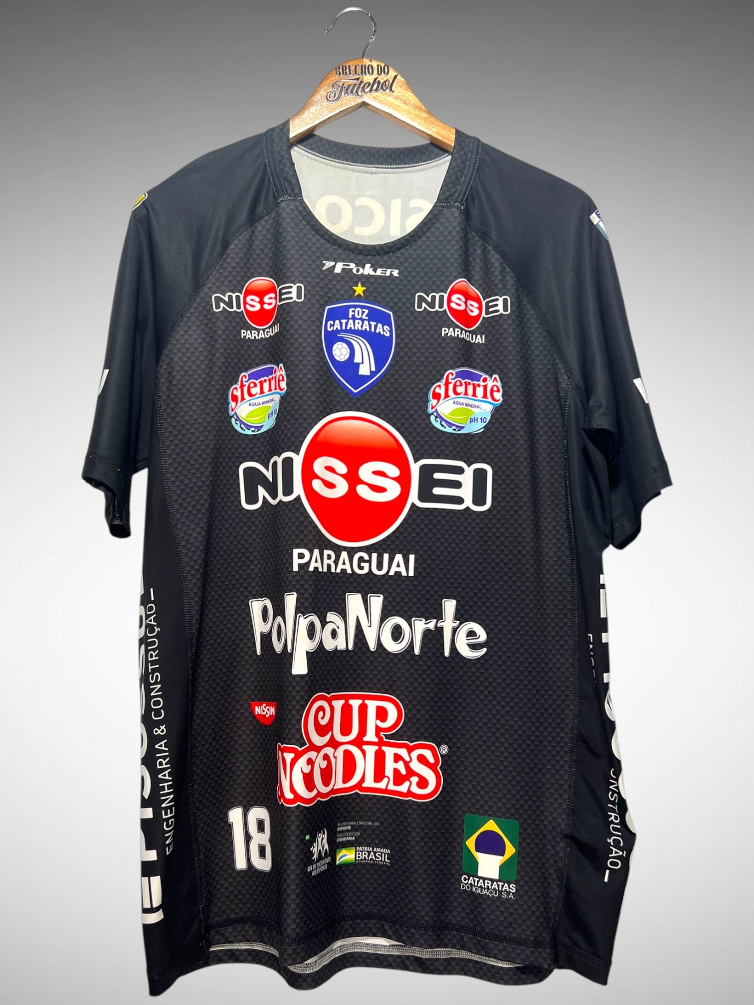Foz Cataratas Futsal 2020 Terceira Camisa Tam G N 18 Pedro.