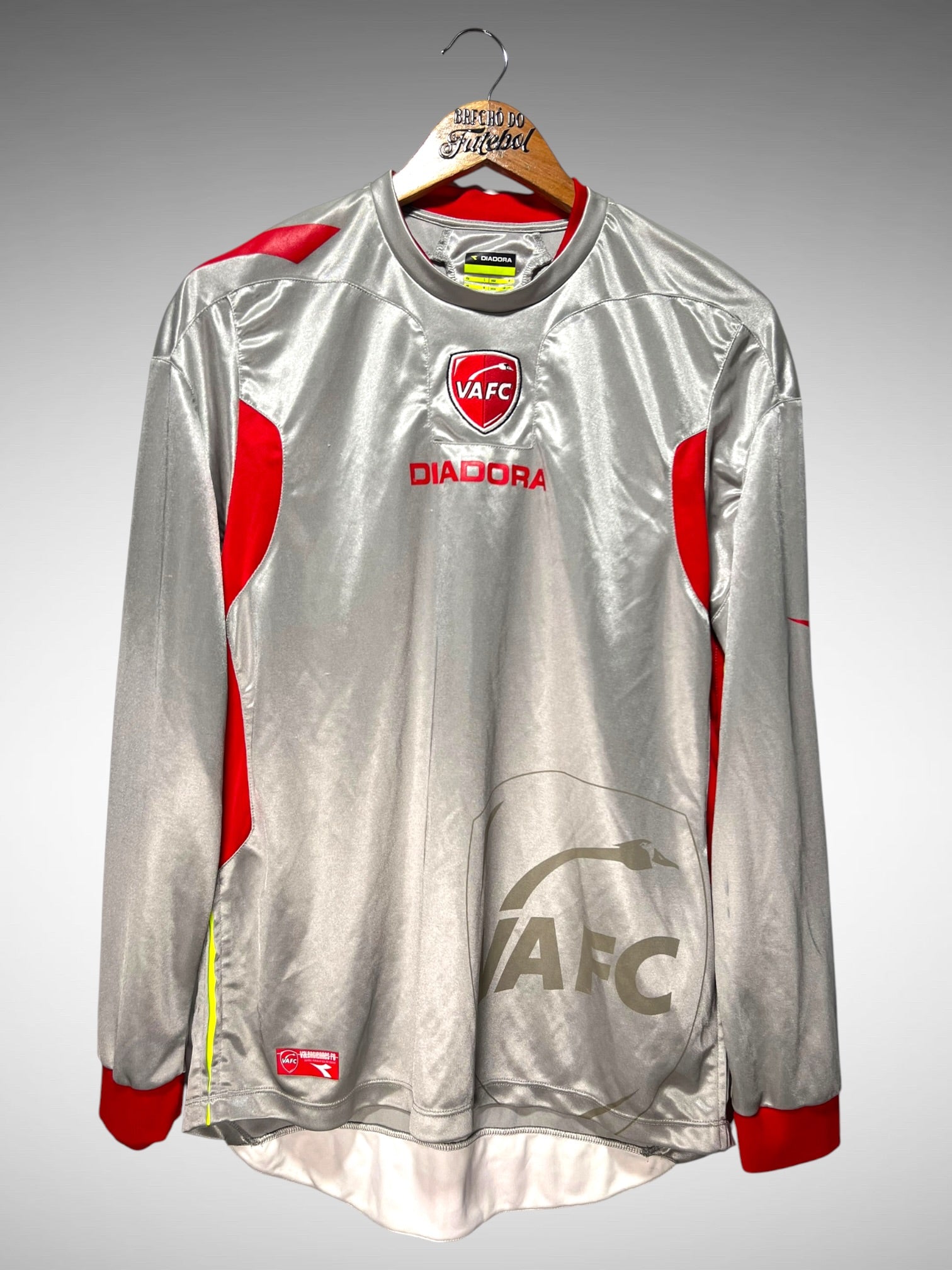 Valenciennes 2008 Camisa de Treino Tam M Mangas Longas.
