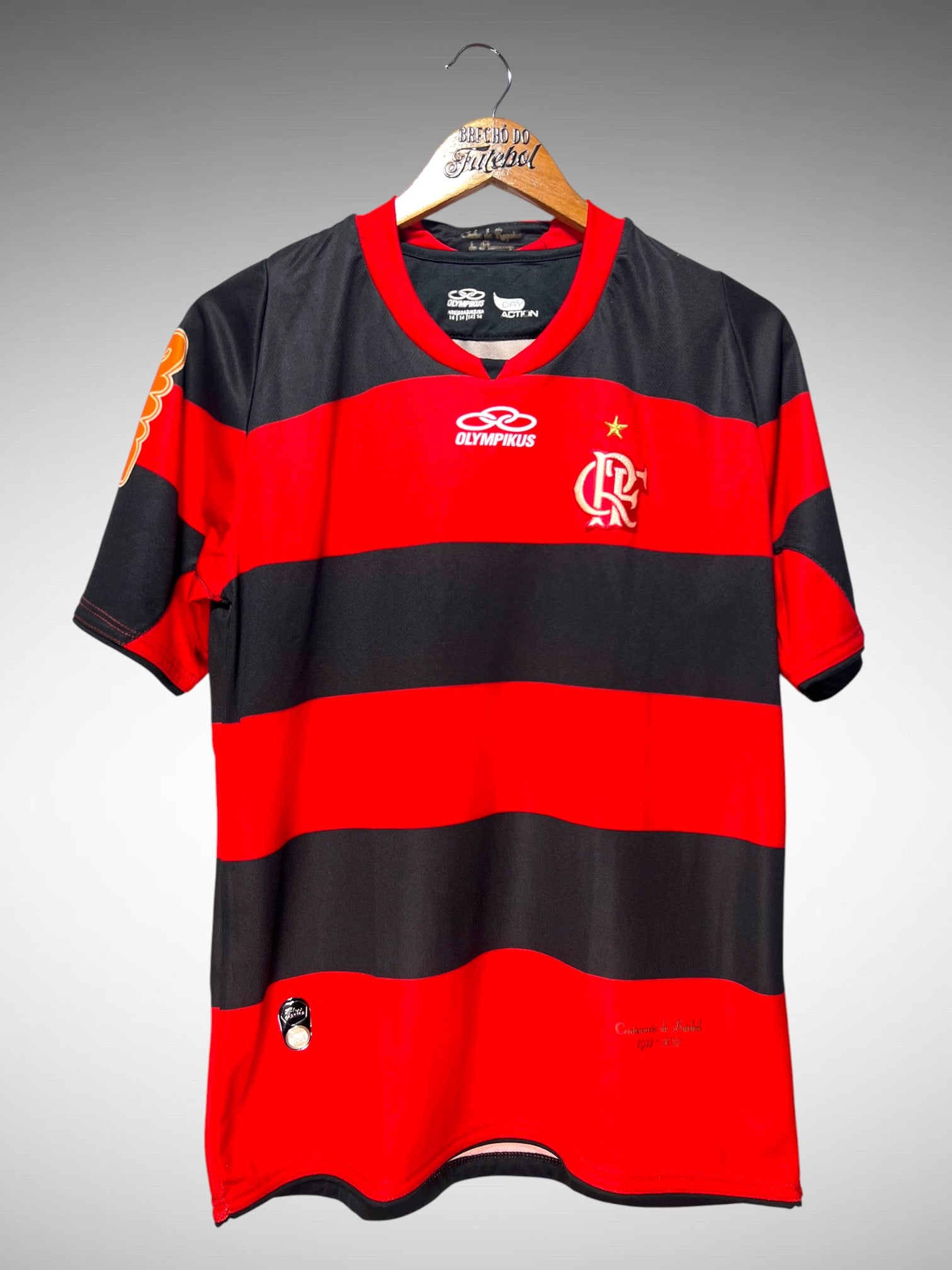 Flamengo 2012 Primeira Camisa Tam 14 anos Infantil.