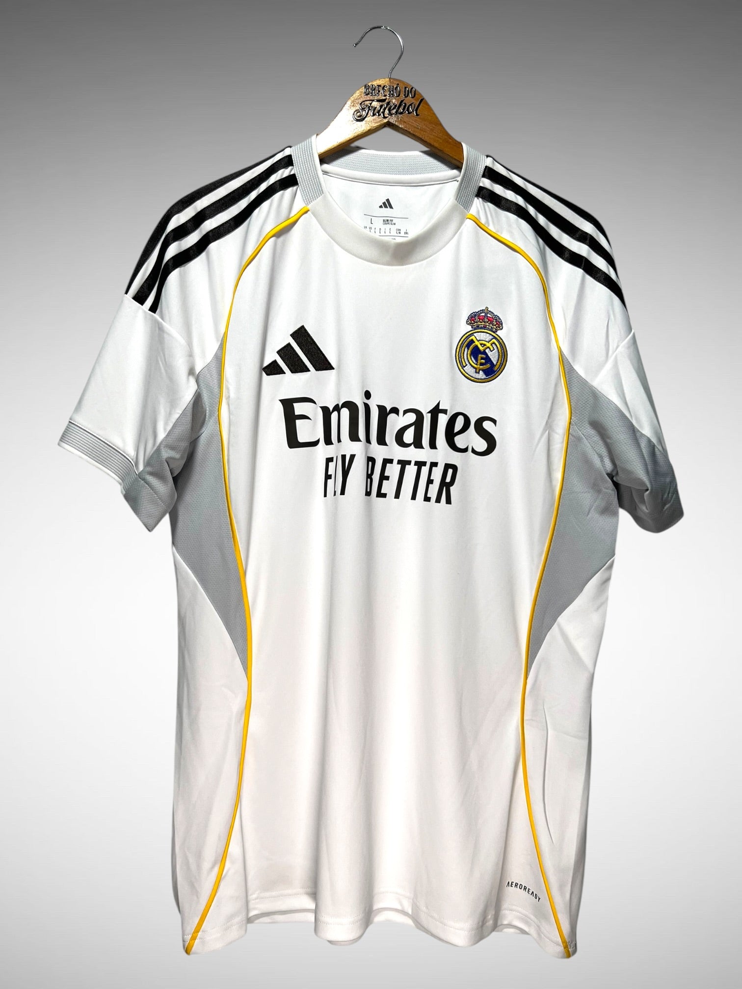 Real Madrid 2025 Primeira Camisa Tam G.