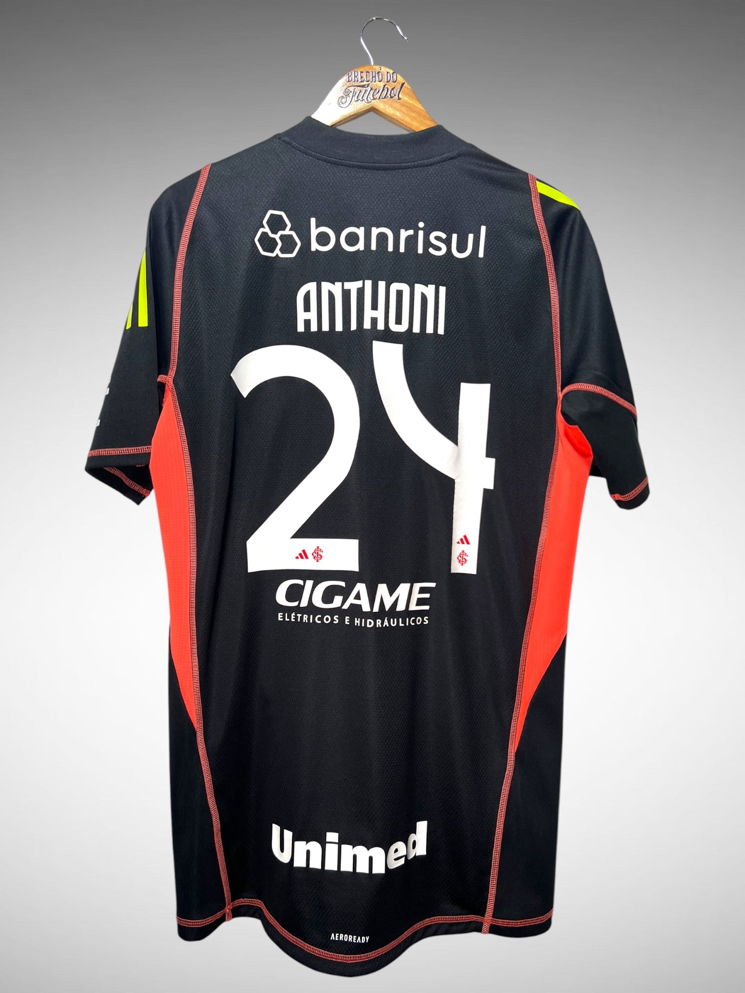 Internacional 2025 Camisa de Goleiro Tam GG N 24 Anthoni.