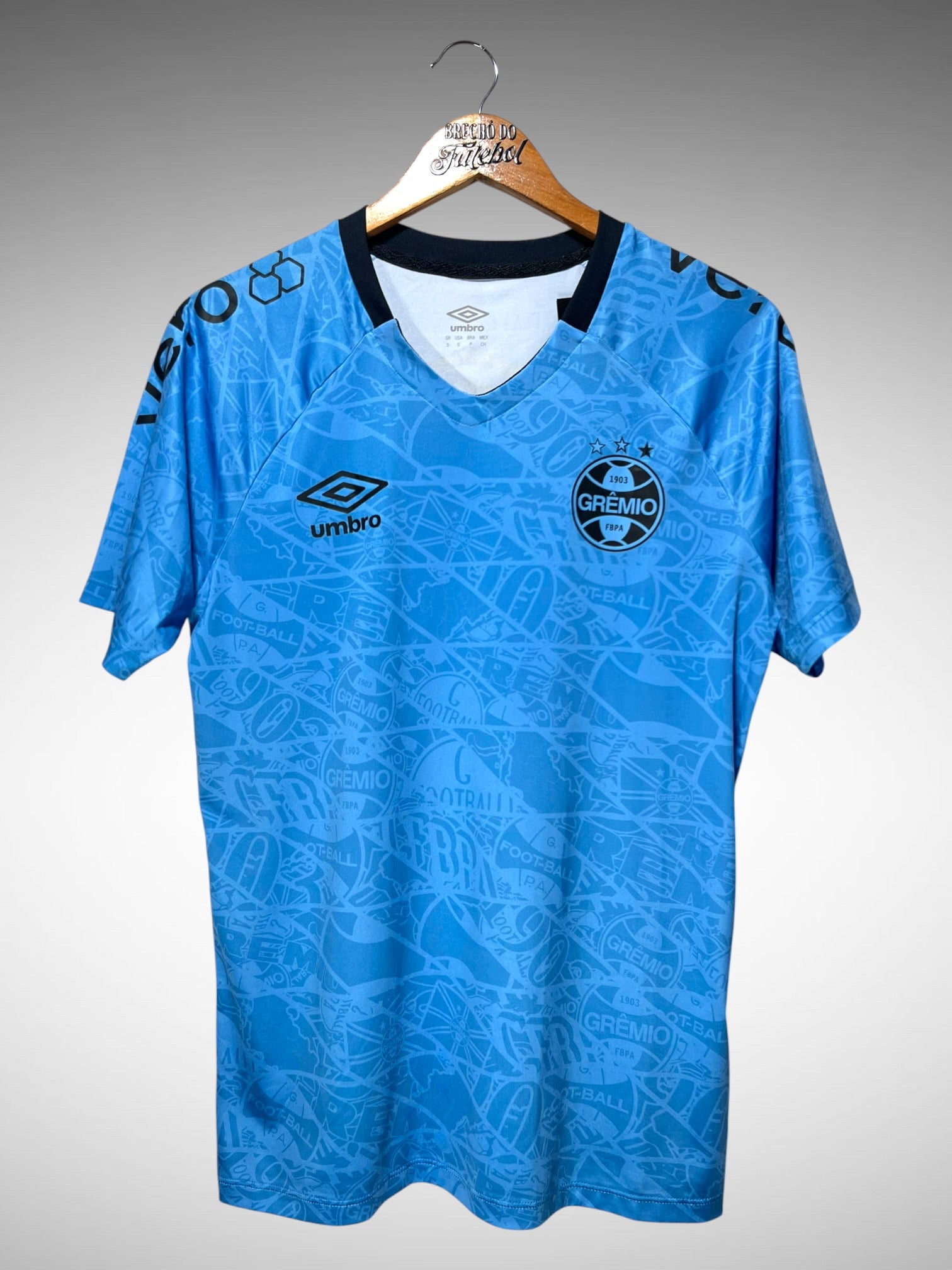 Grêmio 2025 Camisa Pré-Jogo Tam P.
