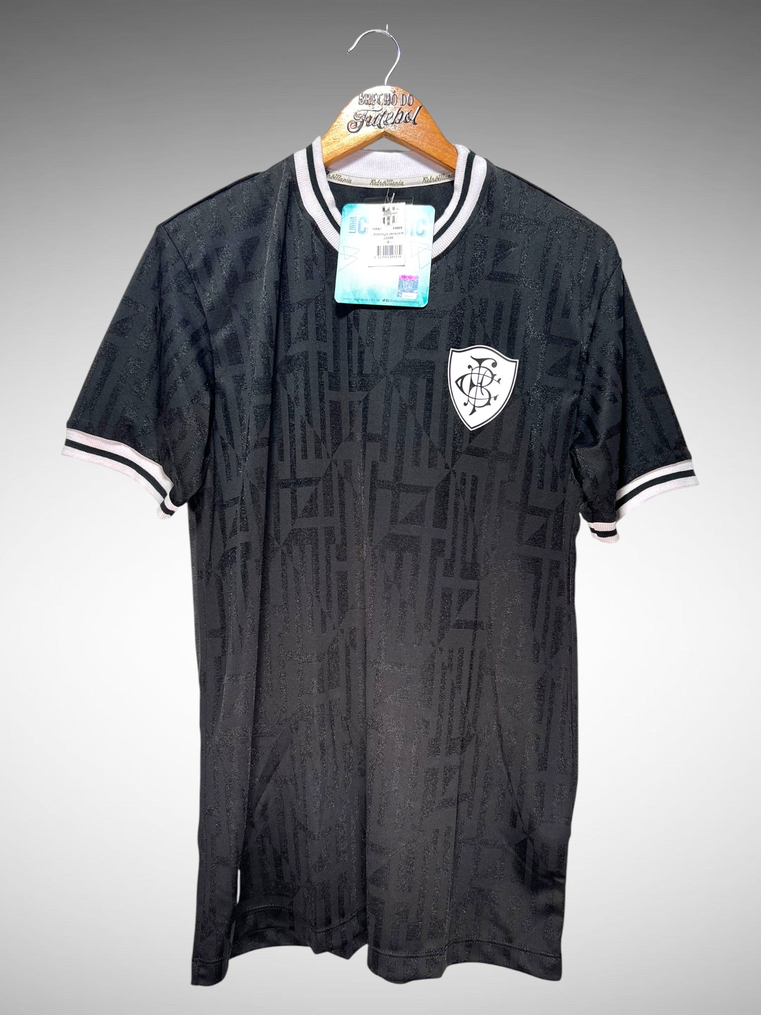 Botafogo Vintage Camiseta Jacquard Tam G.