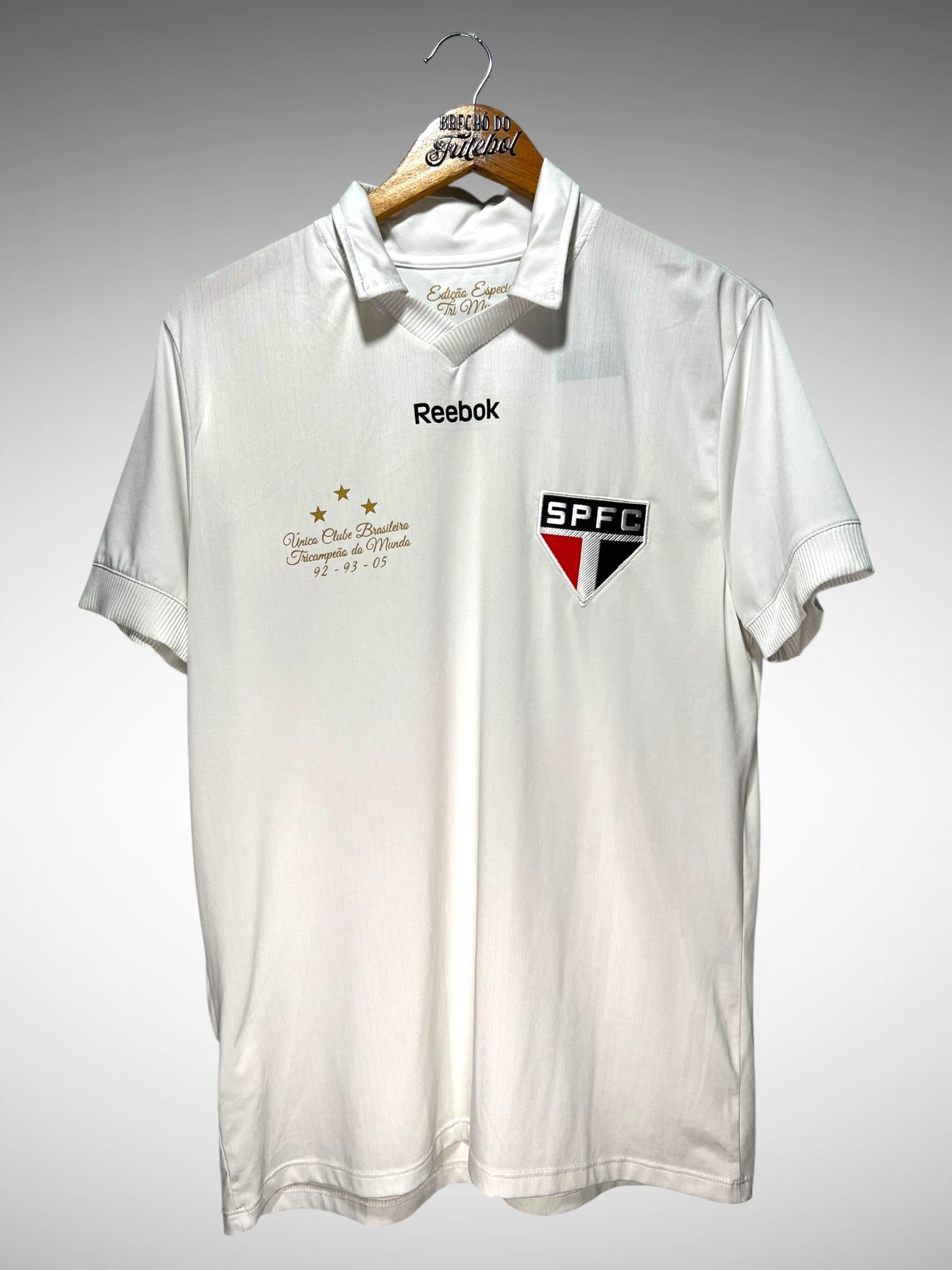 São Paulo Camisa Comemorativa Tri Mundial Tam M.