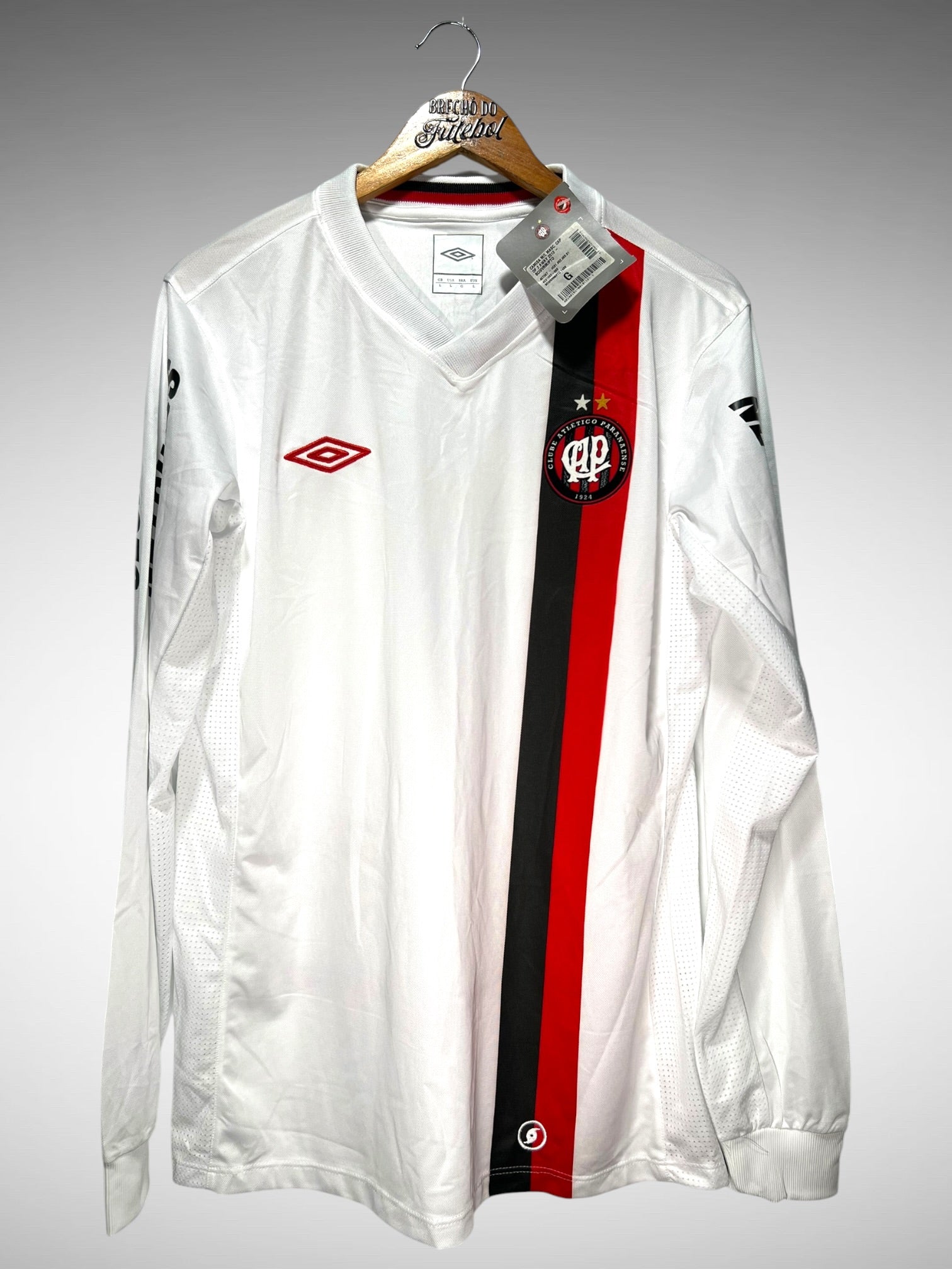 Athletico Paranaense 2012 Segunda Camisa Tam G Mangas Longas.
