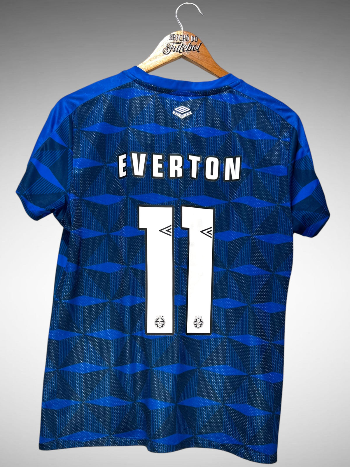 Grêmio 2019 Terceira Camisa Tam GG Feminino N 11 Everton.