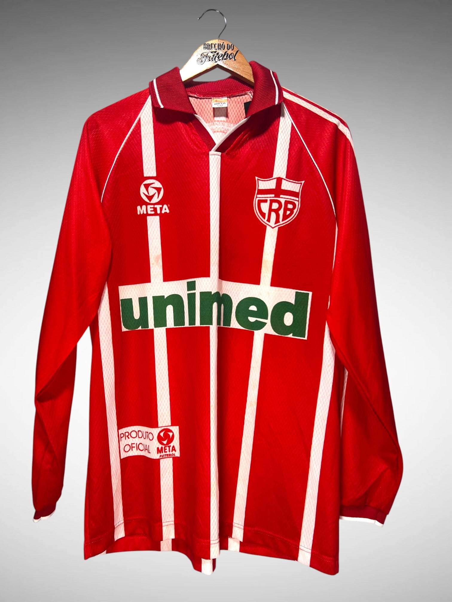 CRB 1999 Primeira Camisa Tam G N 10 Mangas Longas.
