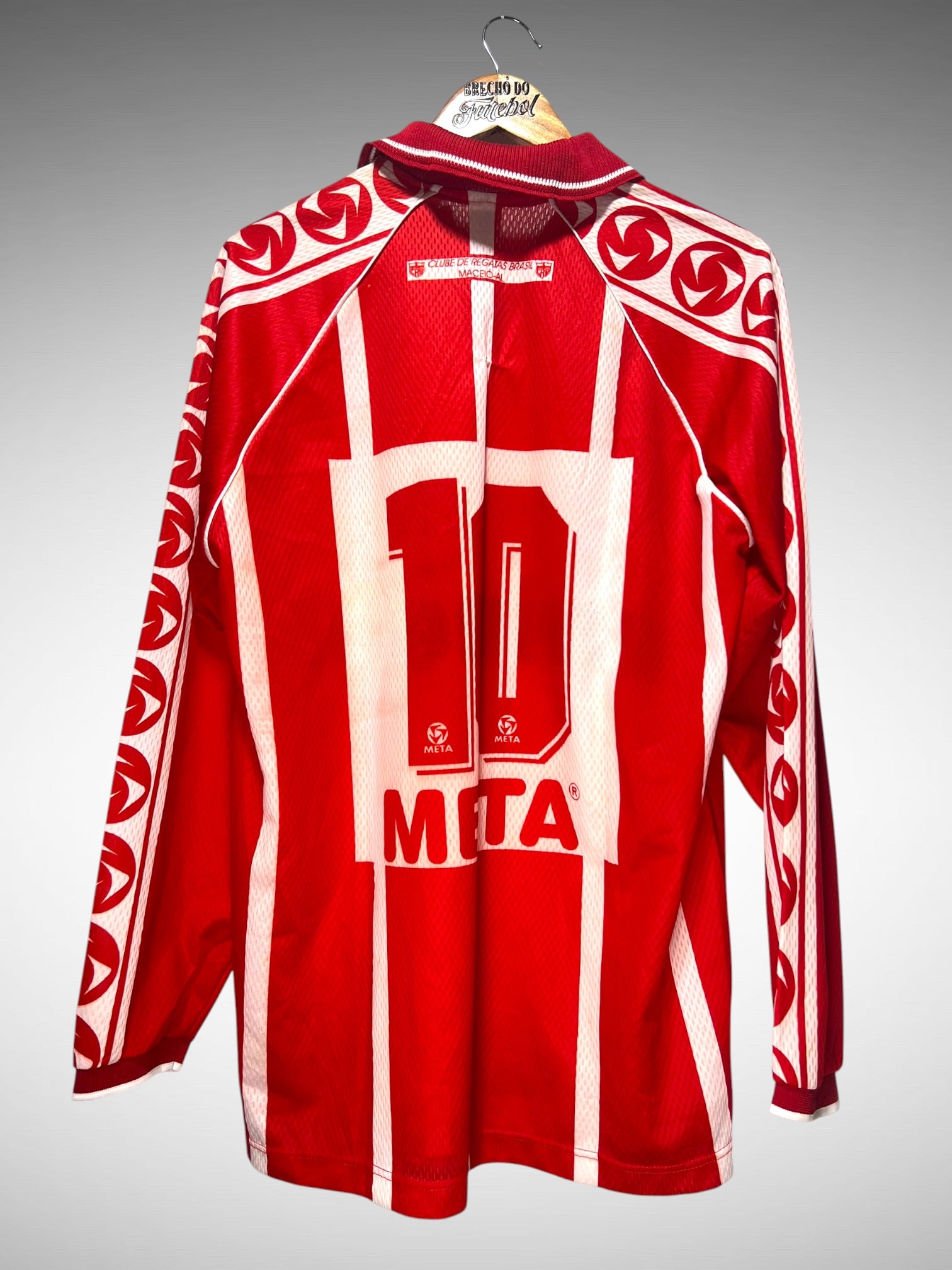CRB 1999 Primeira Camisa Tam G N 10 Mangas Longas.