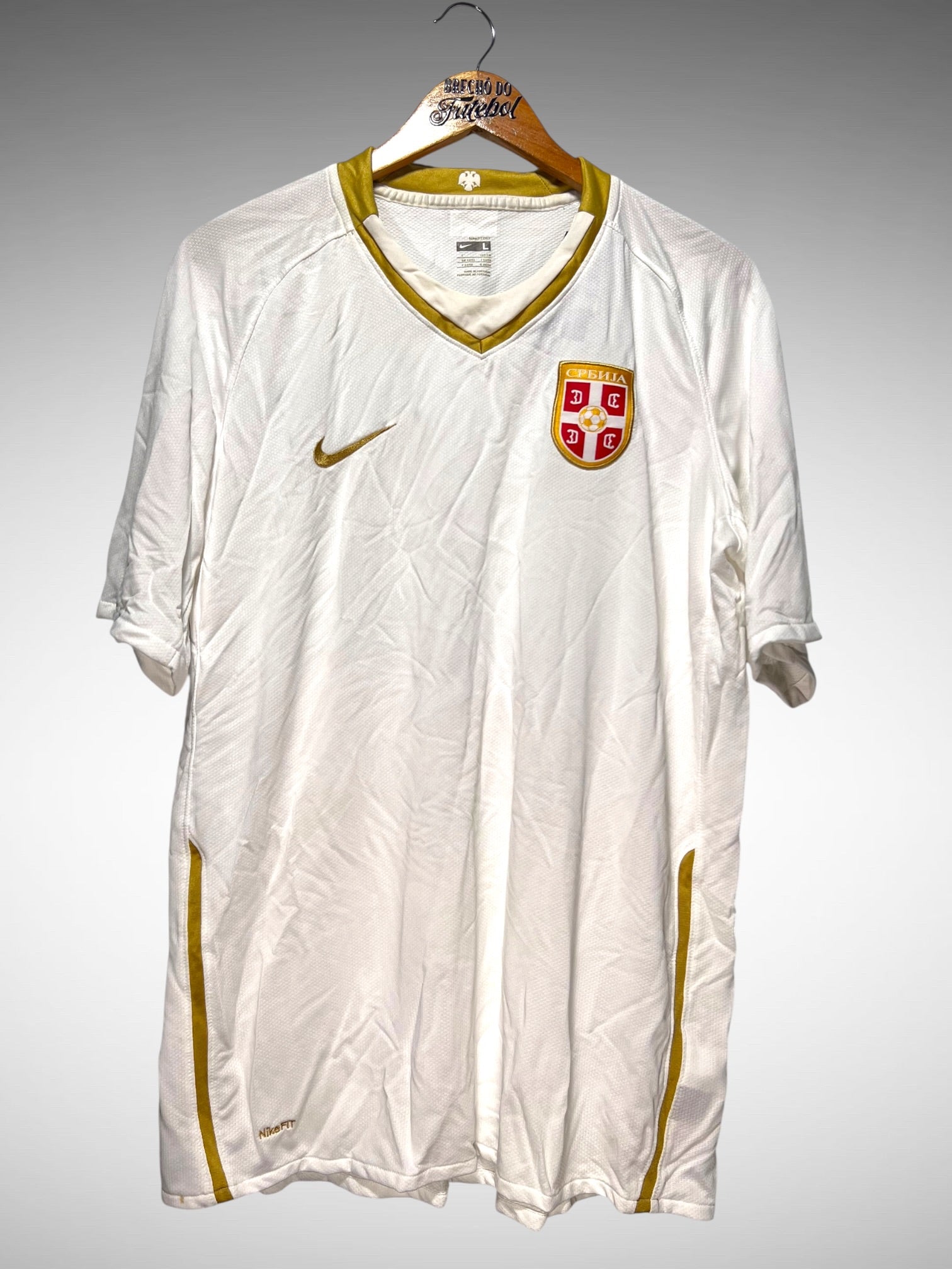 Sérvia 2008 Segunda Camisa Tam G.