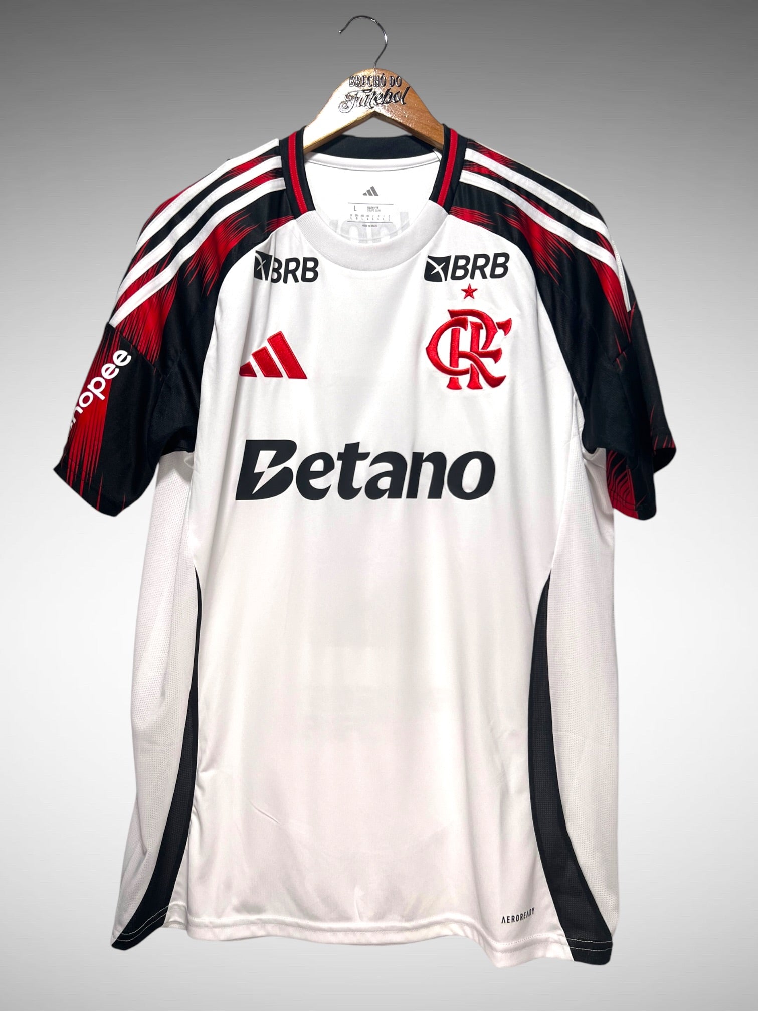 Flamengo 2025 Segunda Camisa Tam G N 3 L. Ortiz.
