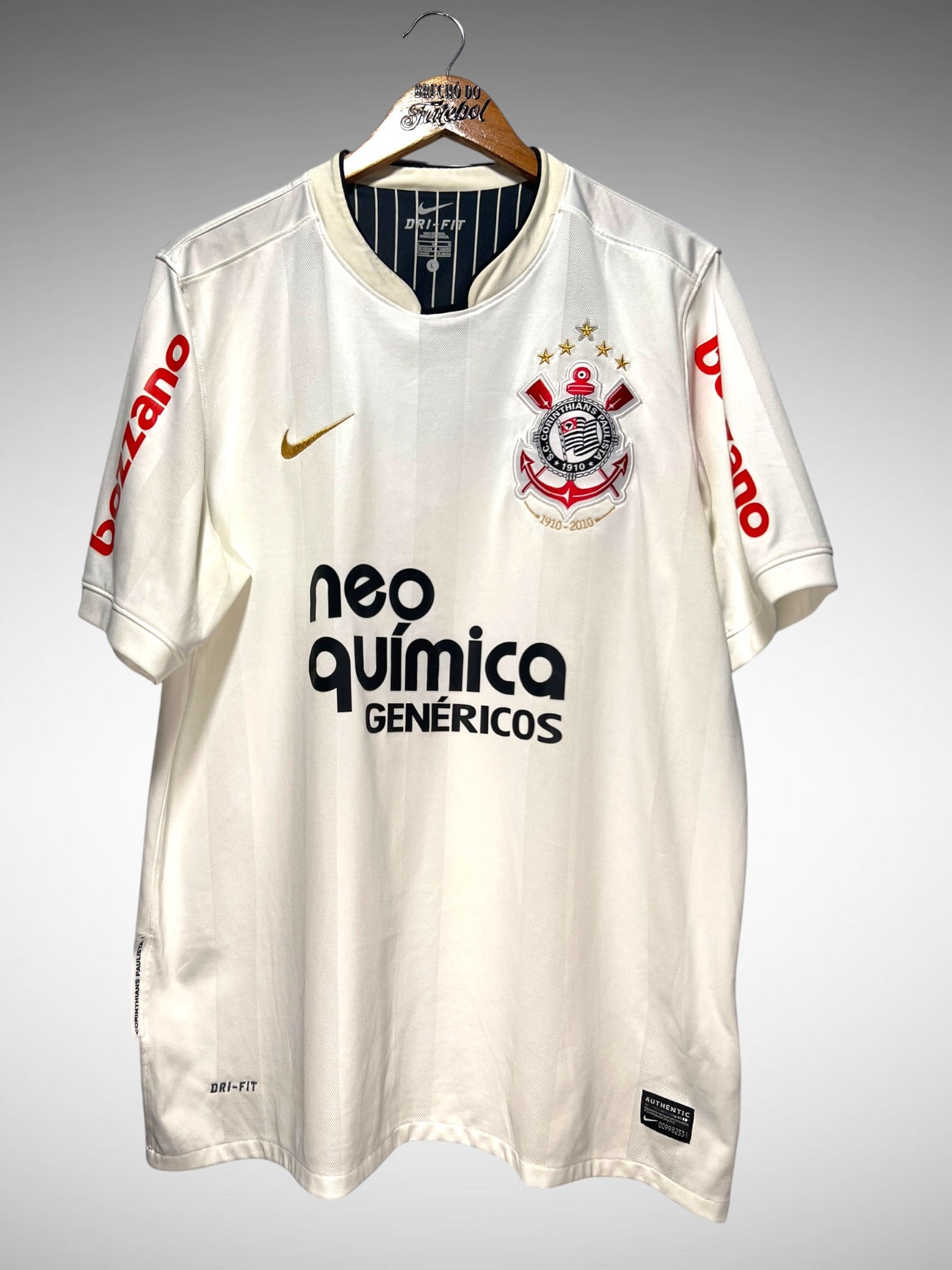 Corinthians 2010 Primeira Camisa Tam G.