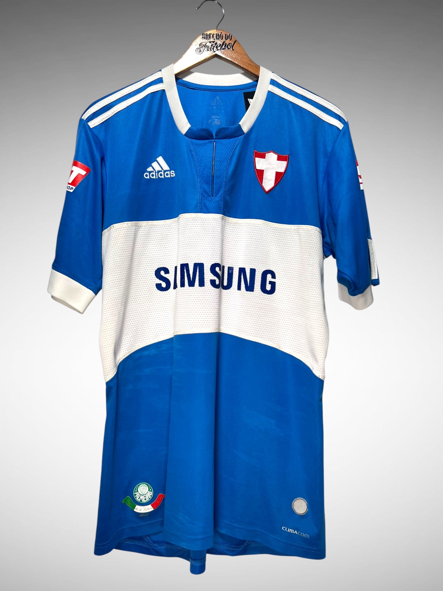 Palmeiras 2009 Terceira Camisa Tam G N 35 Anselmo.