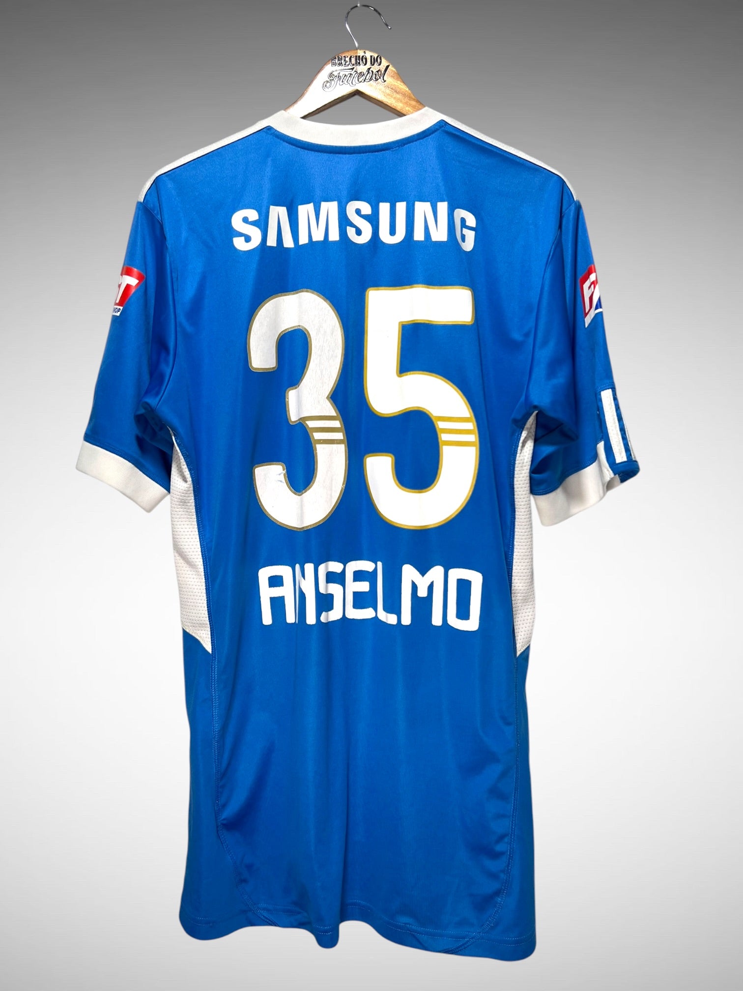 Palmeiras 2009 Terceira Camisa Tam G N 35 Anselmo.