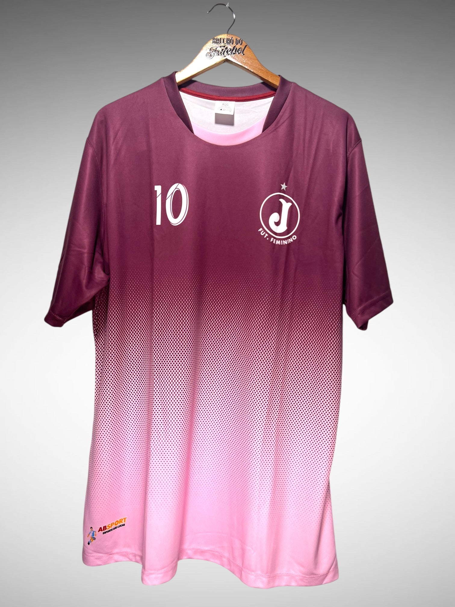 Juventus da Mooca Feminino Primeira Camisa Tam 3G N 10.
