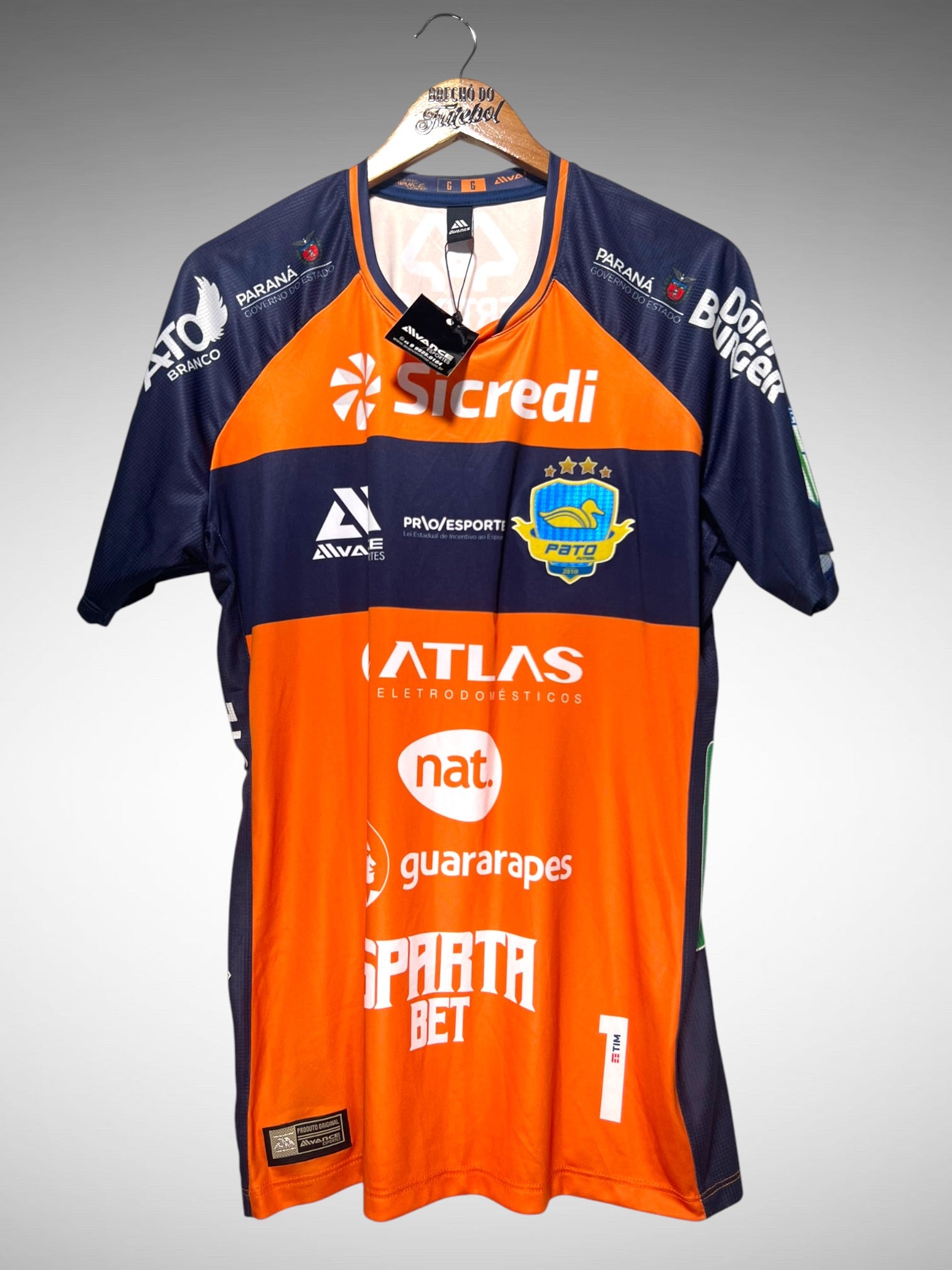 Pato Futsal 2023 Camisa de Goleiro Tam G N 1.