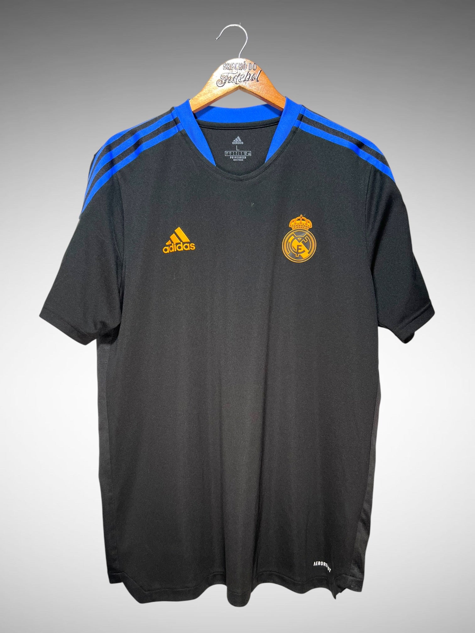 Real Madrid 2021 Camisa de Treino Tam G N 7 Ronaldo.