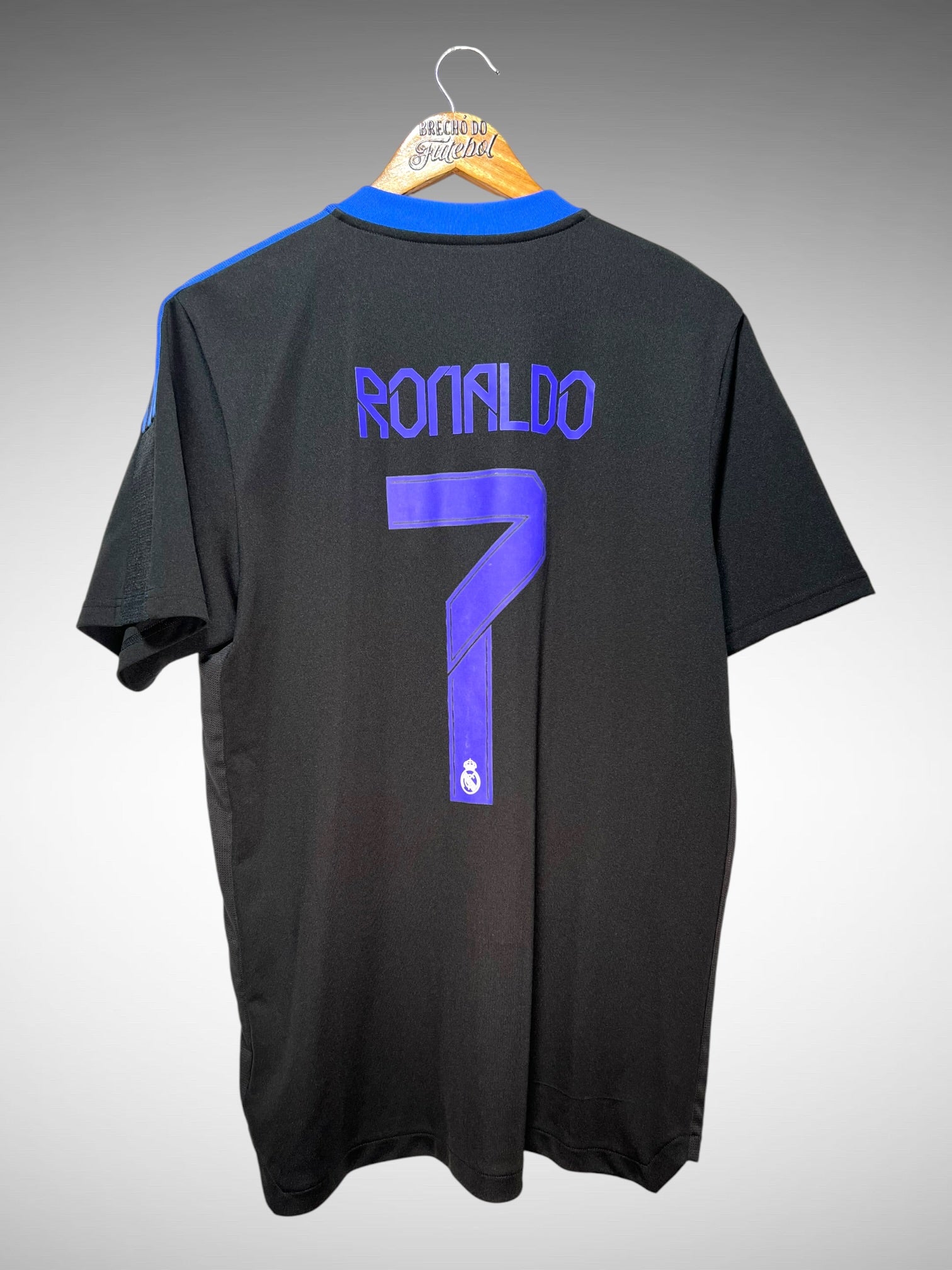 Real Madrid 2021 Camisa de Treino Tam G N 7 Ronaldo.