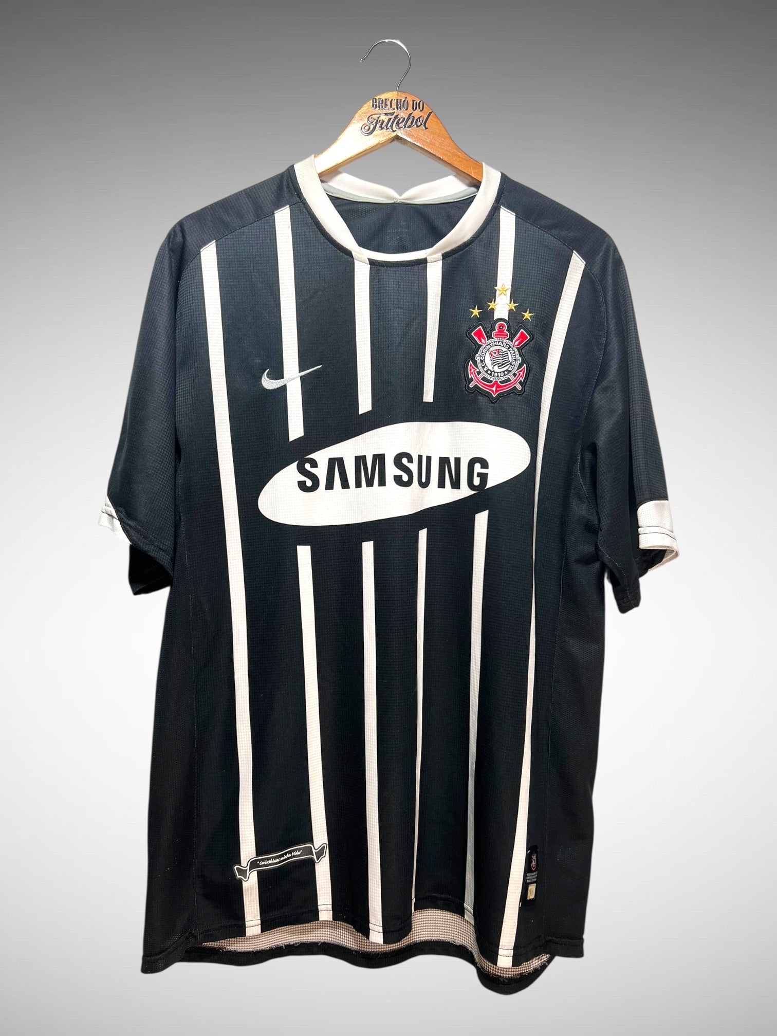 Corinthians 2006 Segunda Camisa Tam M N 10 Carlitos.