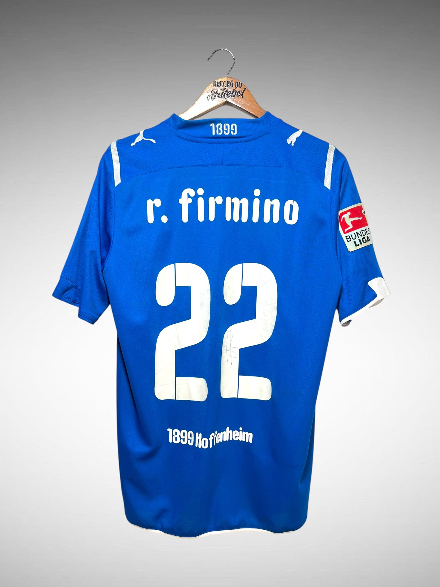 TSG Hoffenheim 2011 Primeira Camisa Tam M N 22 R. Firmino.