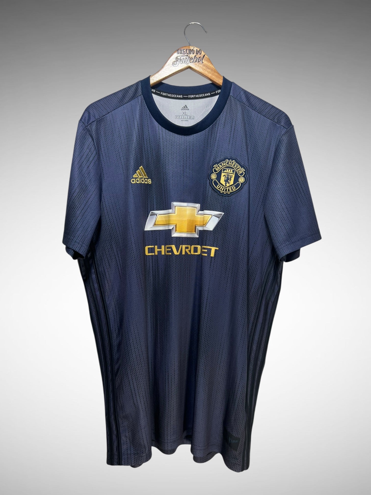 Manchester United 2018 Terceira Camisa Tam GG.