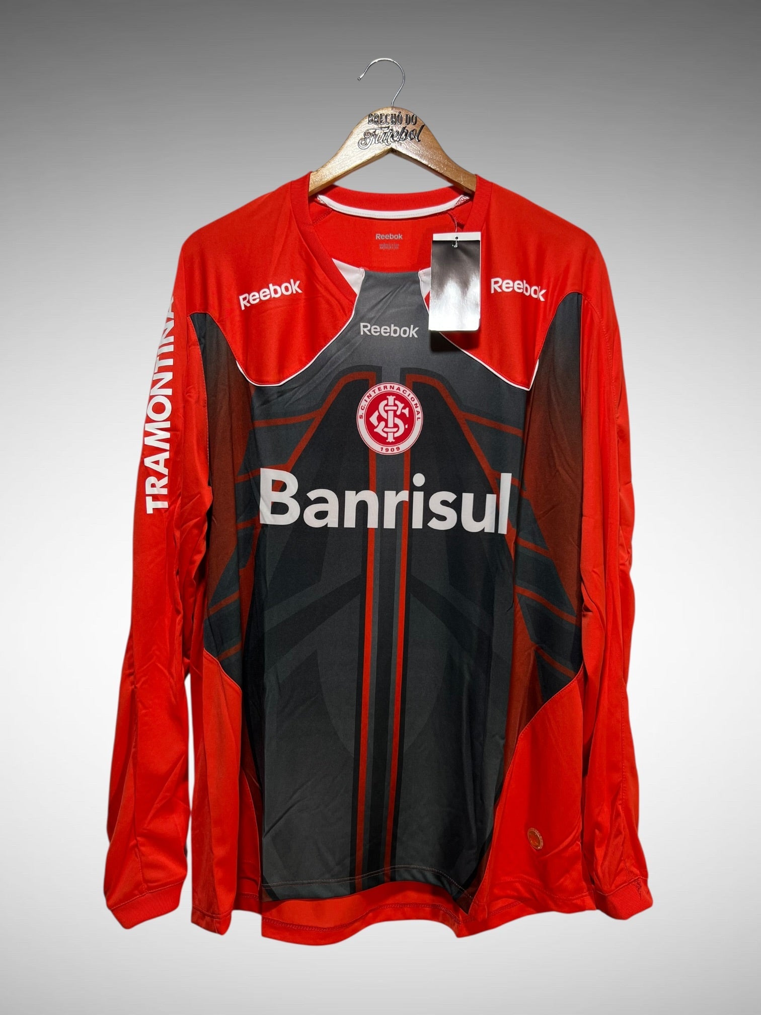 Internacional 2010 Camisa de Treino Tam GG Mangas Longas.