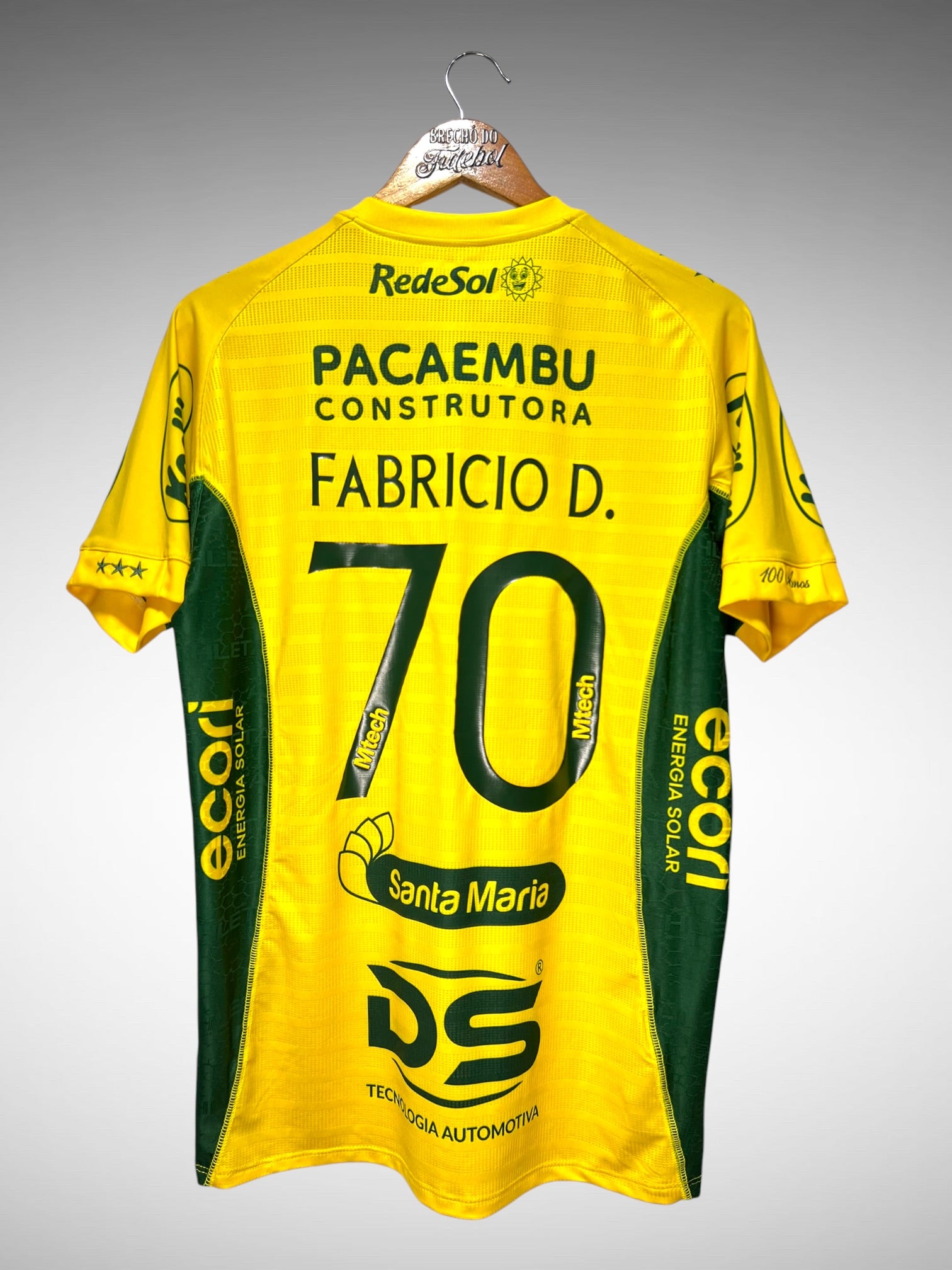 Mirassol 2025 Primeira Camisa Tam M N 70 Fabricio D.