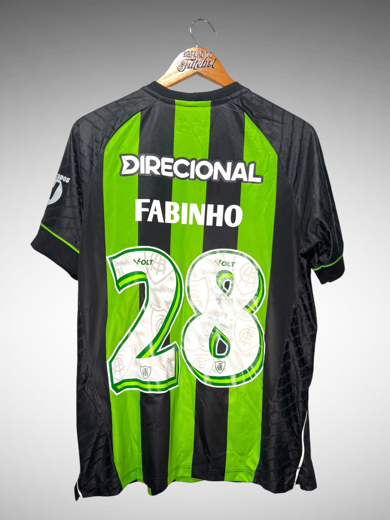 América Mineiro 2025 Primeira Camisa Tam M N 28 Fabinho.