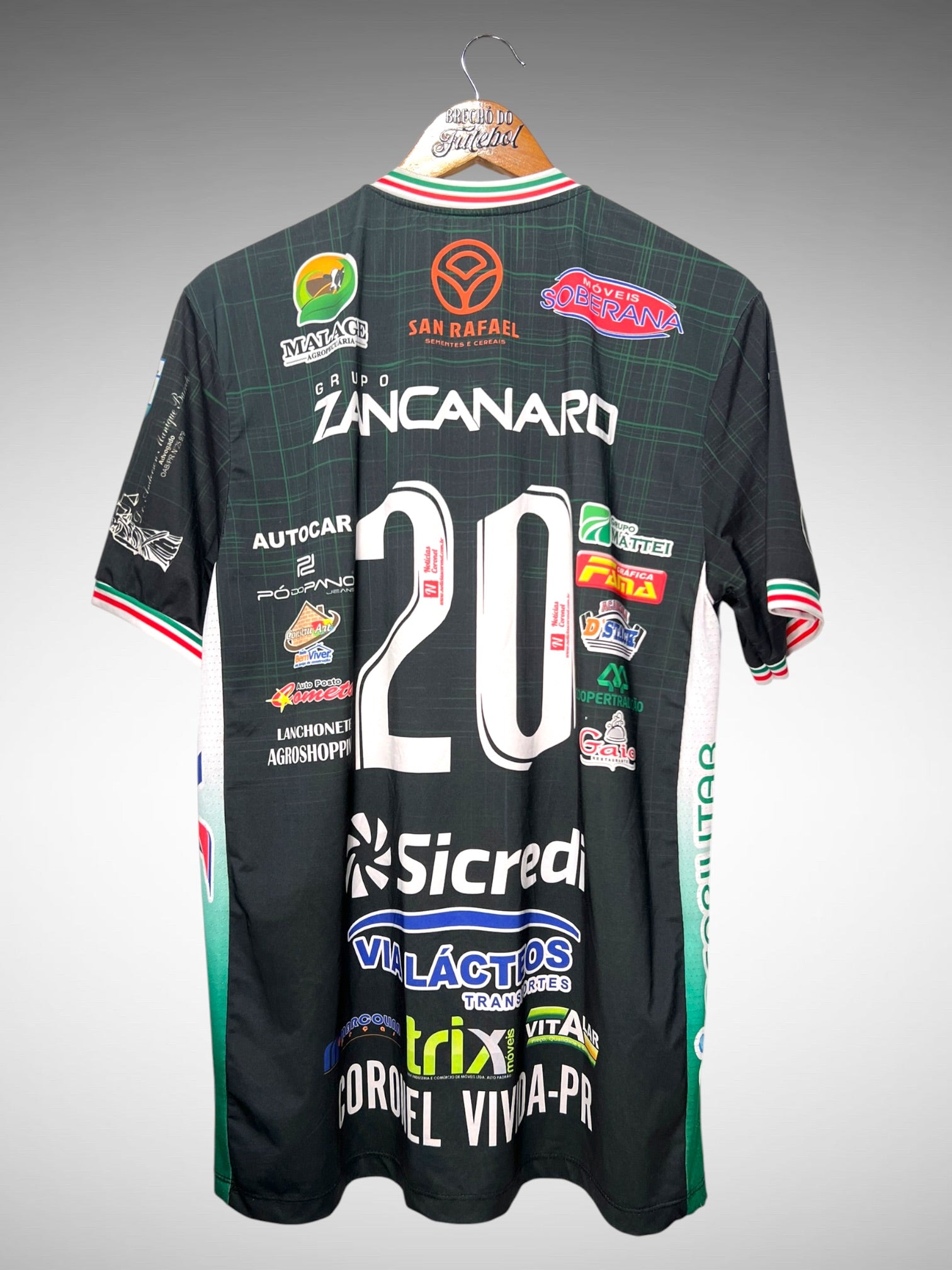 Coronel Futsal Segunda Camisa Tam G N 20.
