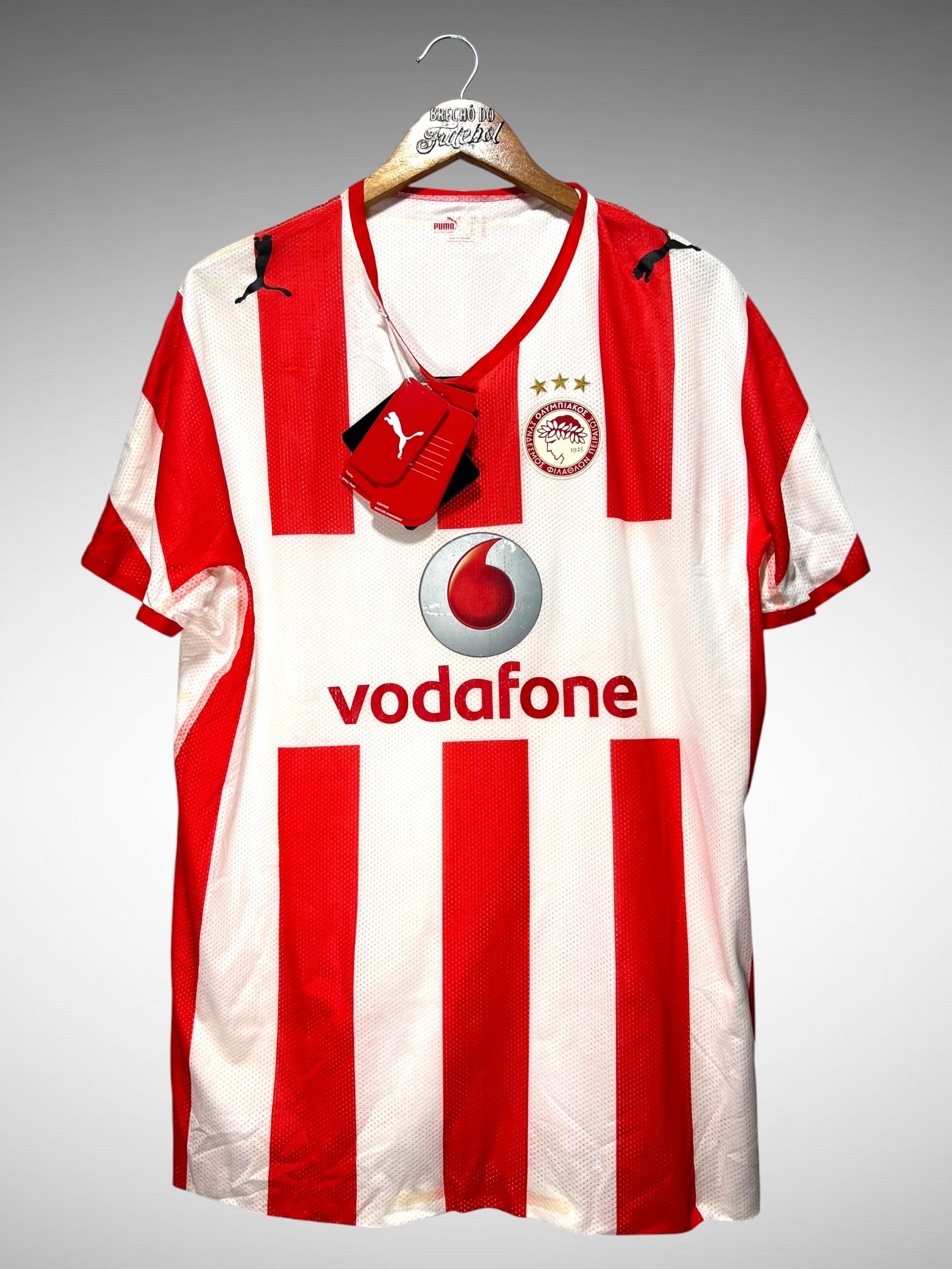 Olympiacos 2008 Primeira Camisa Tam GG.