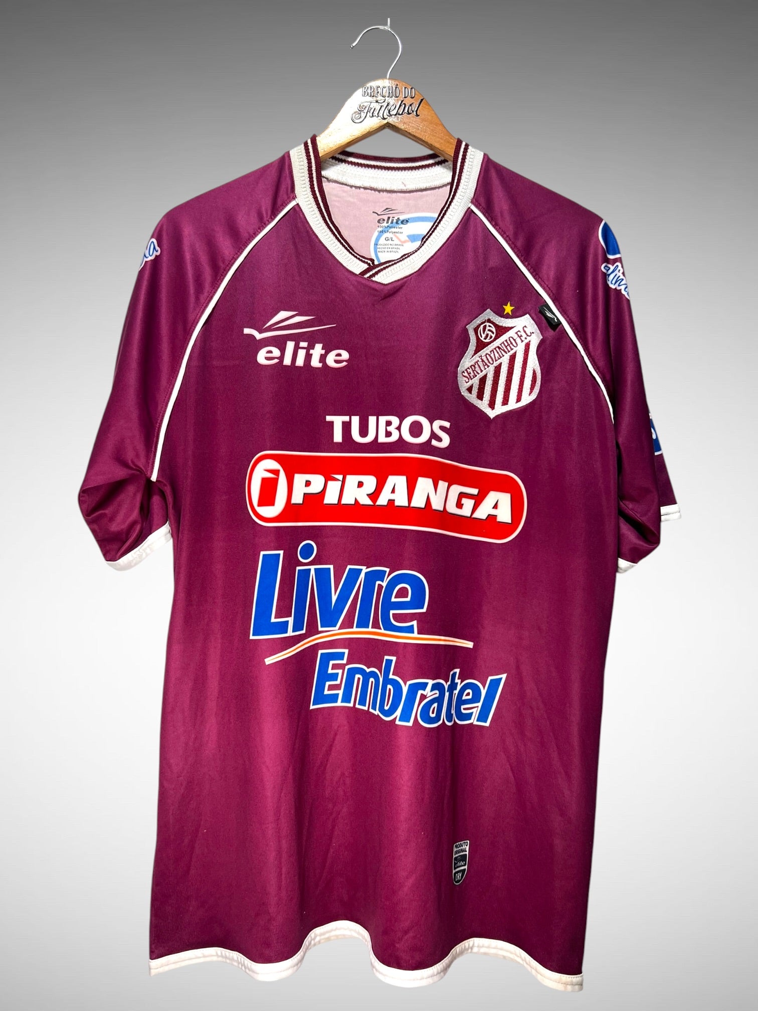 Sertãozinho 2008 Primeira Camisa Tam G N 9.