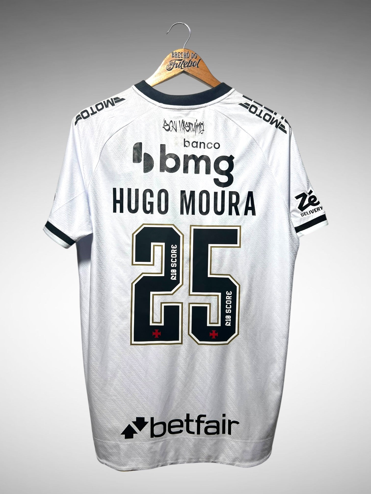Vasco Da Gama 2025 Segunda Camisa Tam M N 25 Hugo Moura.