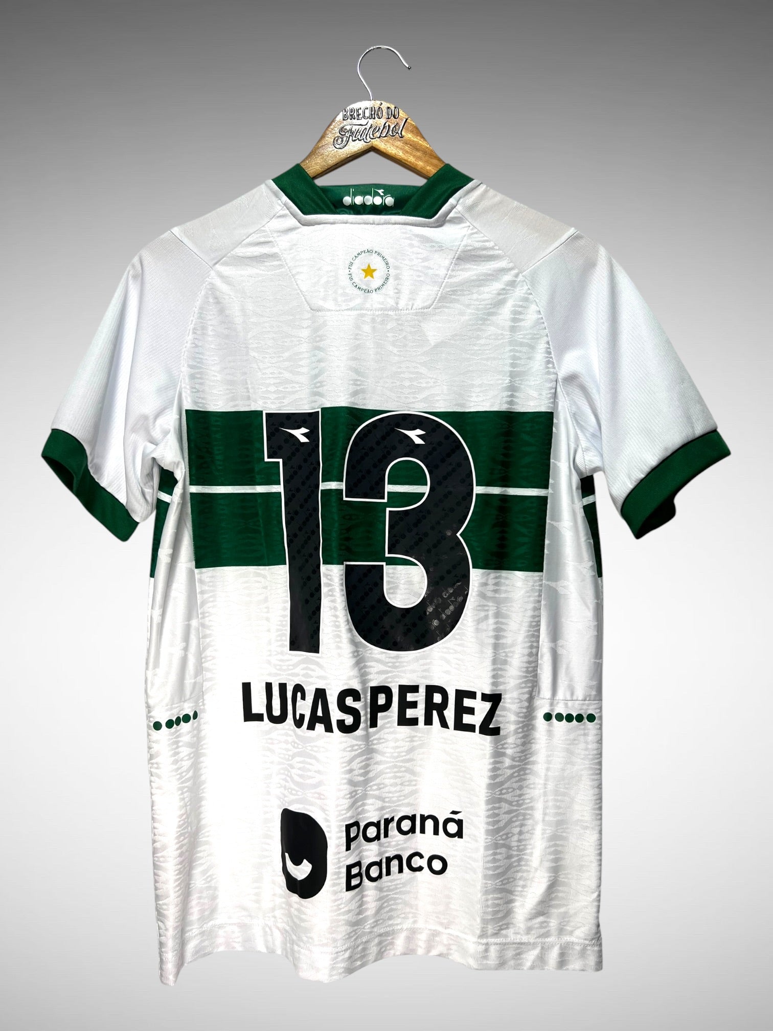 Coritiba 2025 Primeira Camisa Tam M N 13 Lucas Perez.