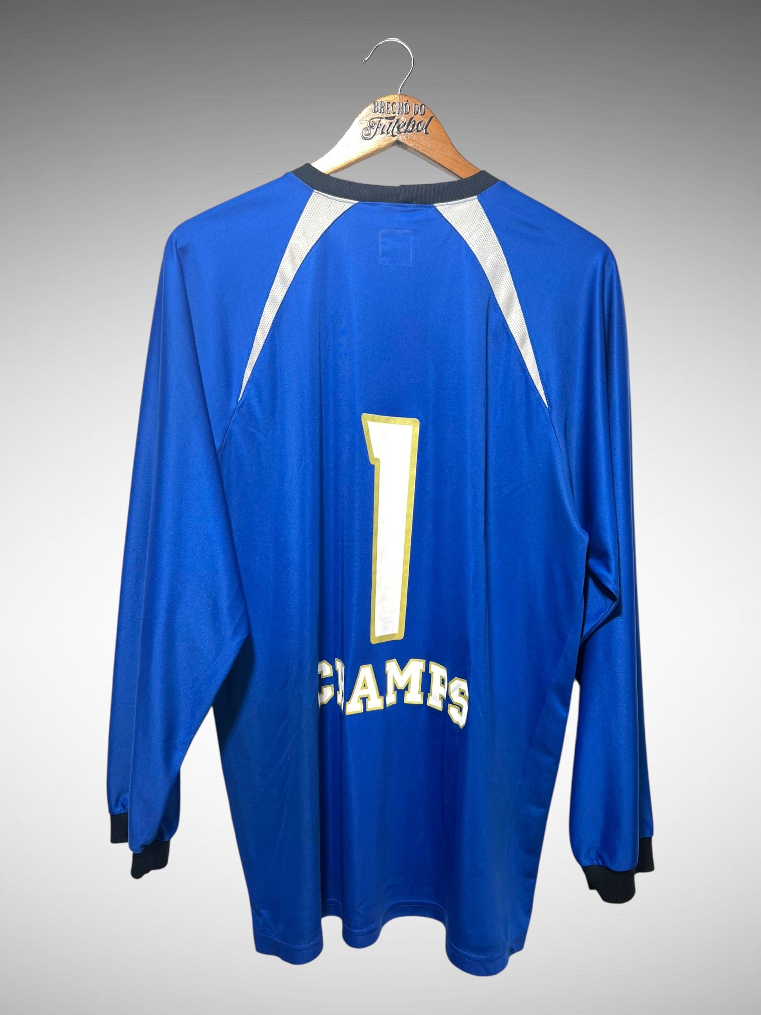 Bragantino 2007 Camisa de Goleiro Tam G N 1 Mangas Longas.