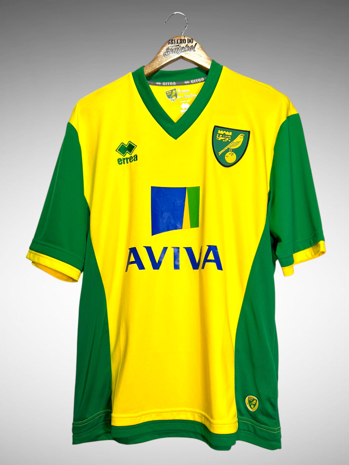 Norwich City 2013 Primeira Camisa Tam G.