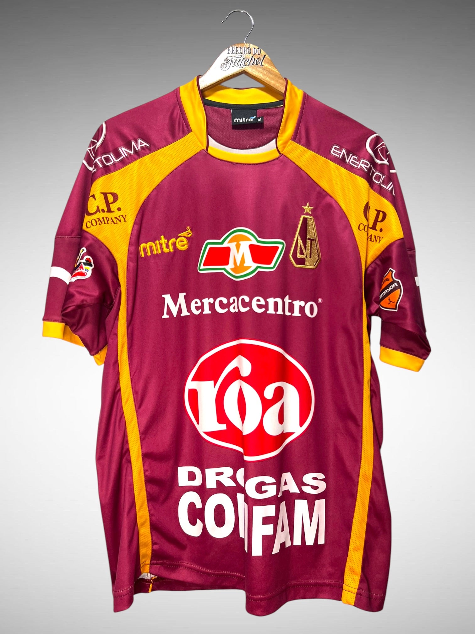 Tolima 2011 Primeira Camisa Tam GG N 3 Martinez.