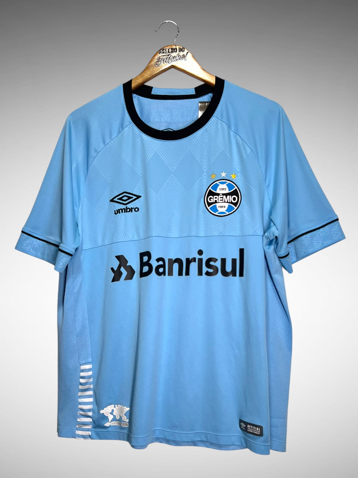 Grêmio 2018 Quarta Camisa Tam GG.