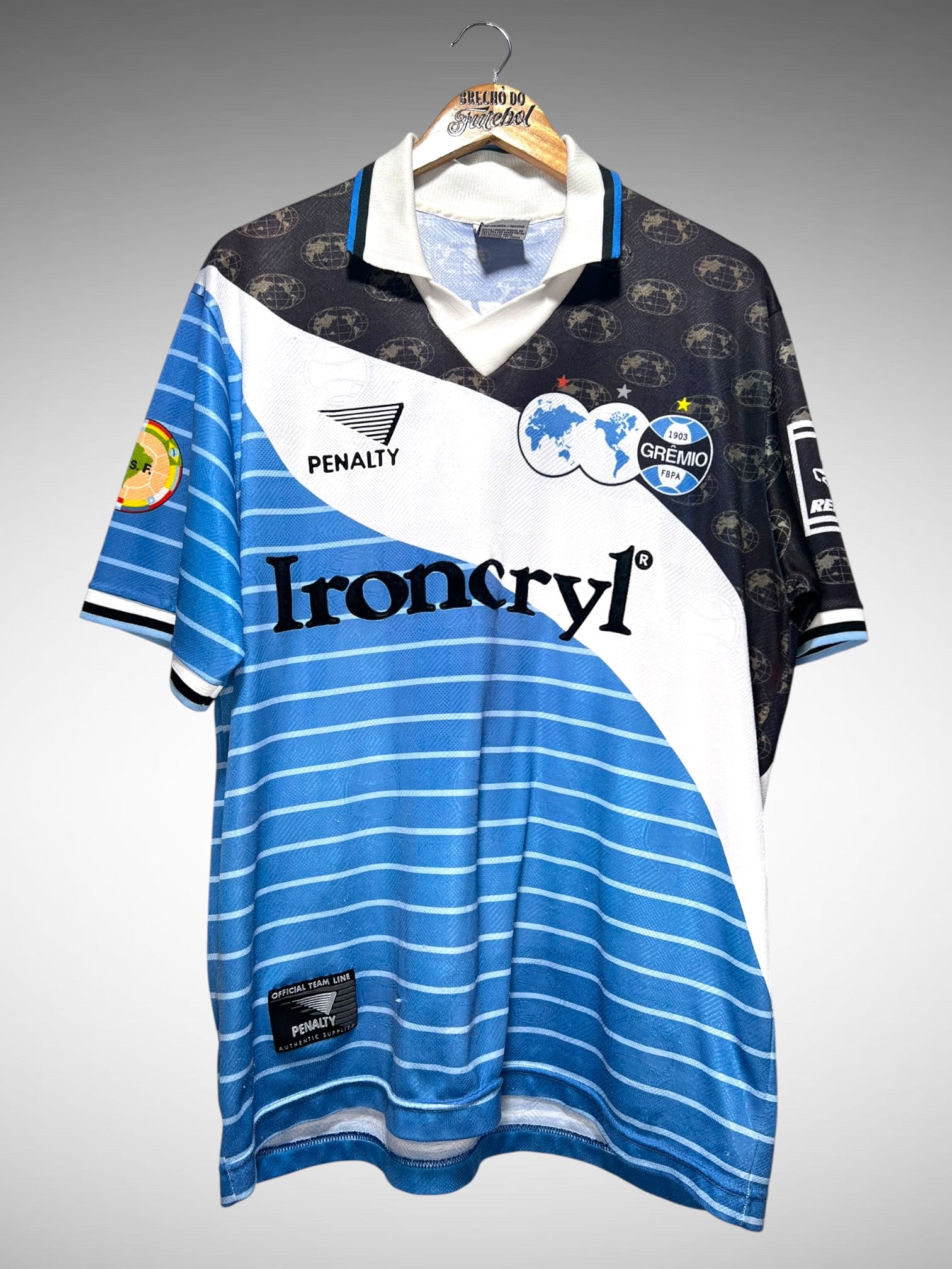 Grêmio 1997 Terceira Camisa Tam GG N 7.