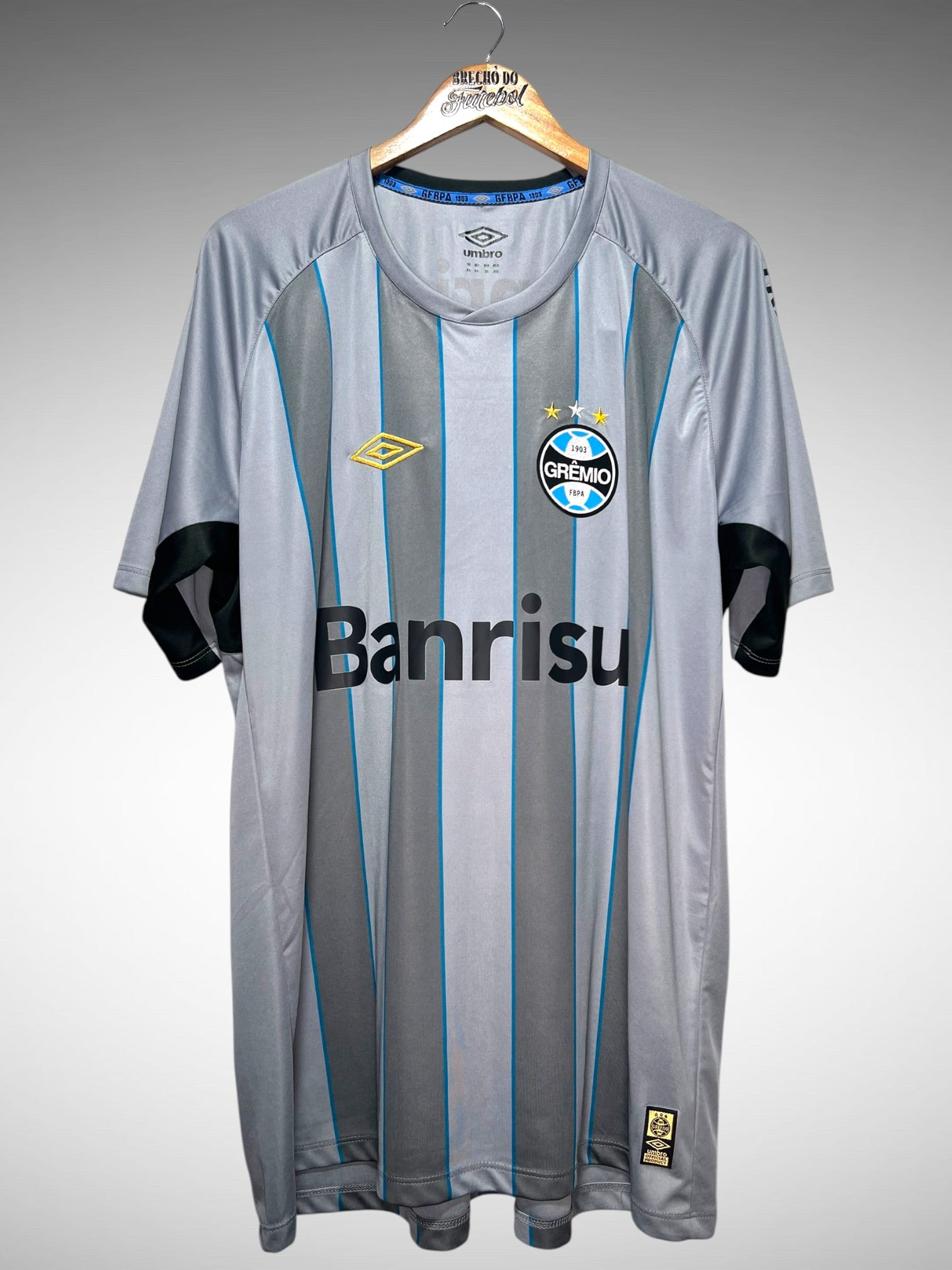 Grêmio 2015 Camisa de Goleiro Tam 3G N 1.