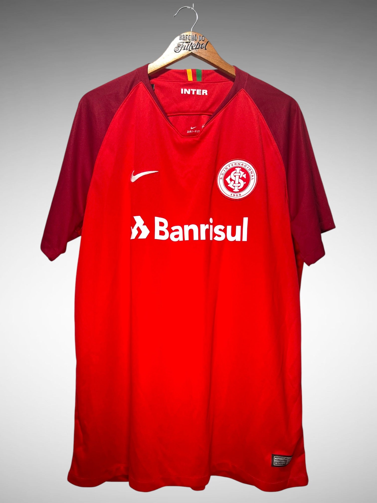 Internacional 2018 Primeira Camisa Tam GG.