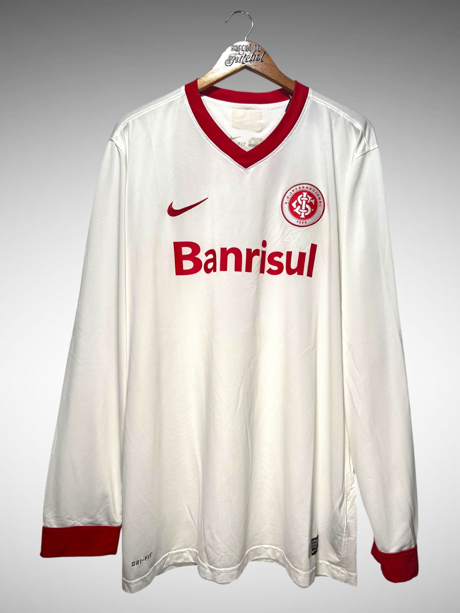 Internacional 2012 Segunda Camisa Tam 3G Mangas Longas.