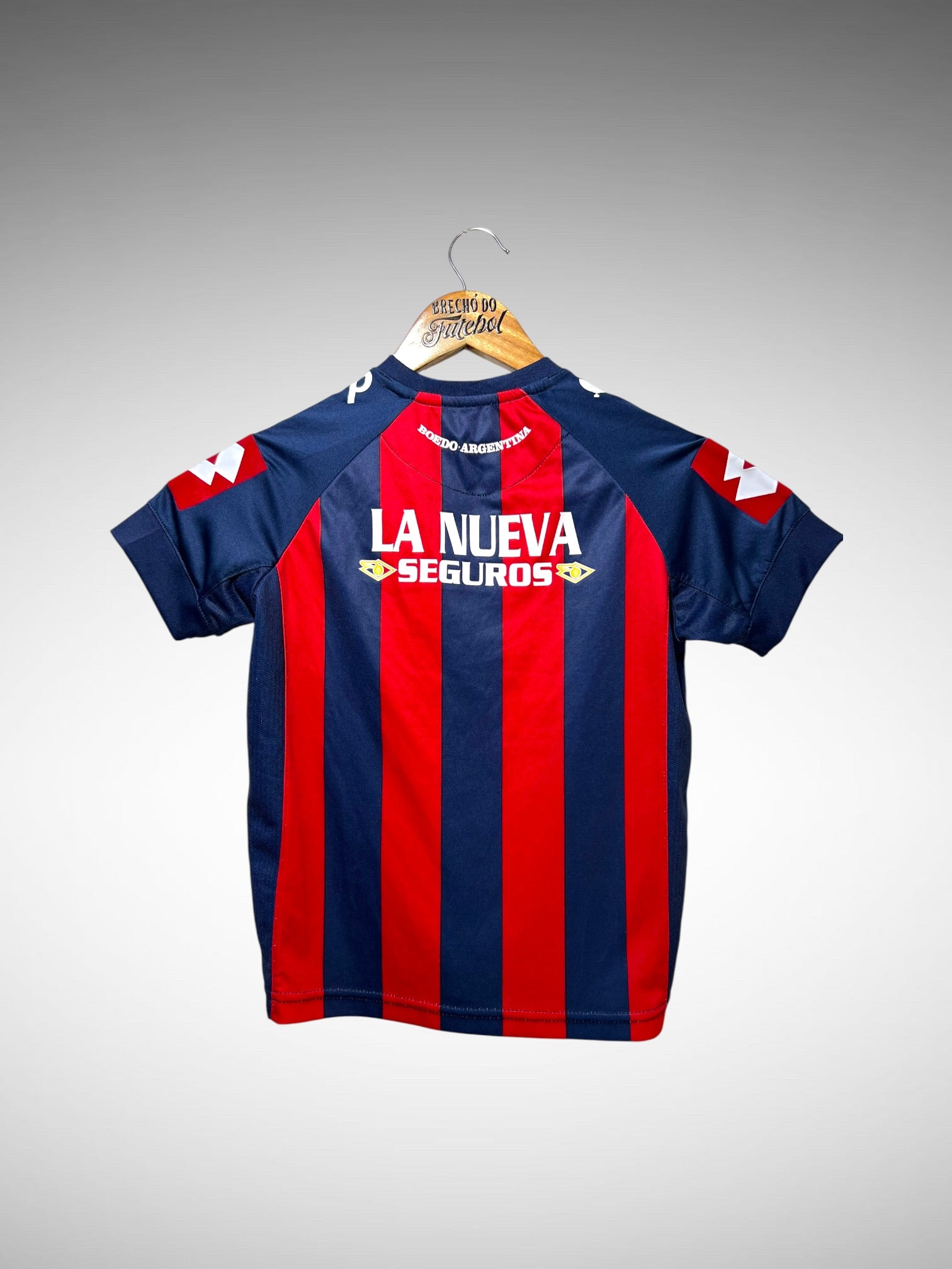 CA San Lorenzo 2013 Primeira Camisa Tam 10 anos Infantil.