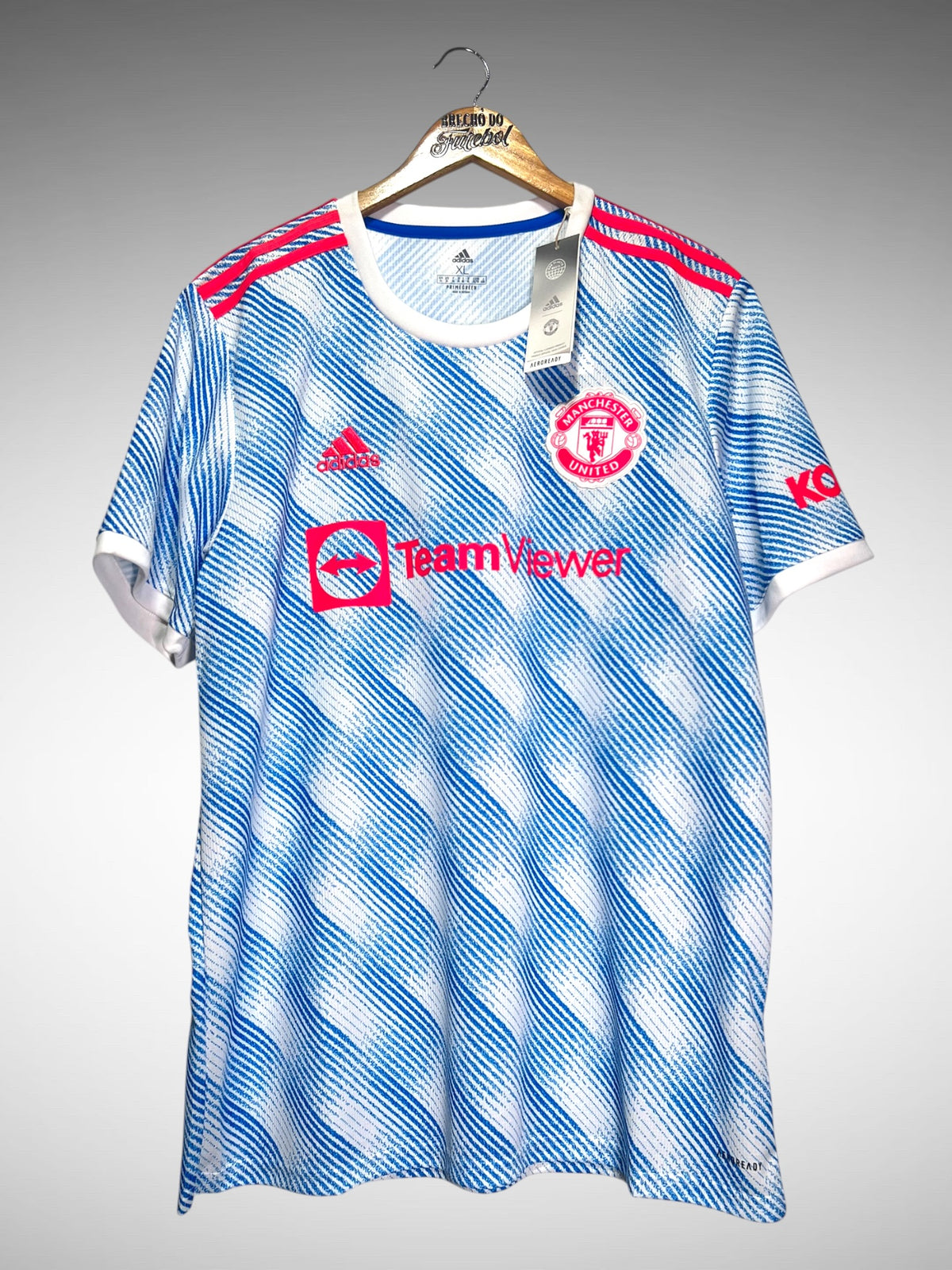 Manchester United 2021 Segunda Camisa Tam GG.
