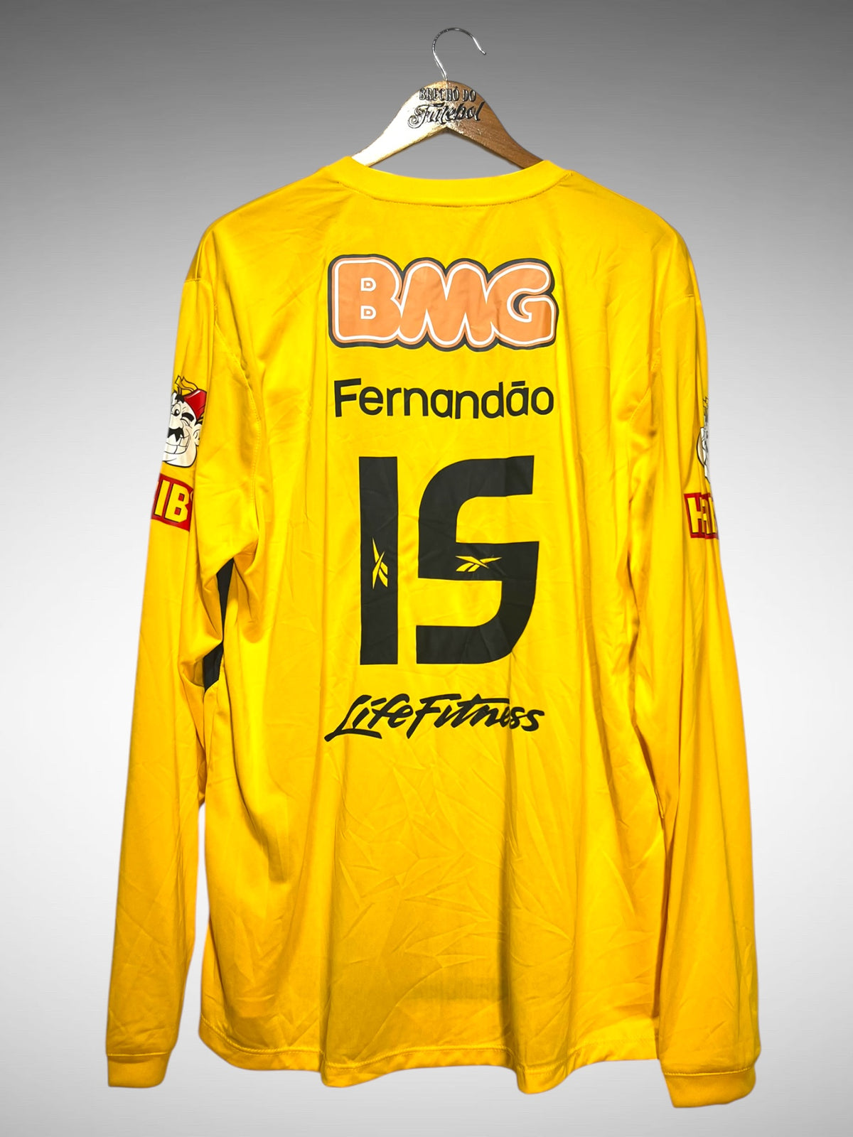 São Paulo 2010 Camisa de Treino Tam GG N 15 Fernandão Mangas Longas.