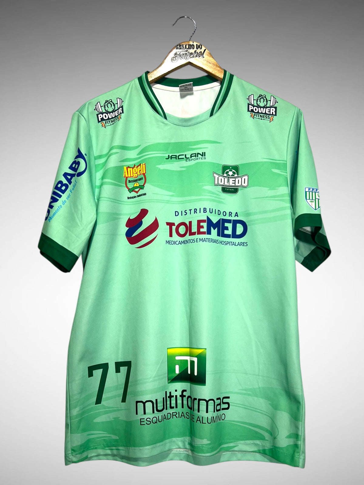 Toledo Futsal Camisa Tam G N 77.