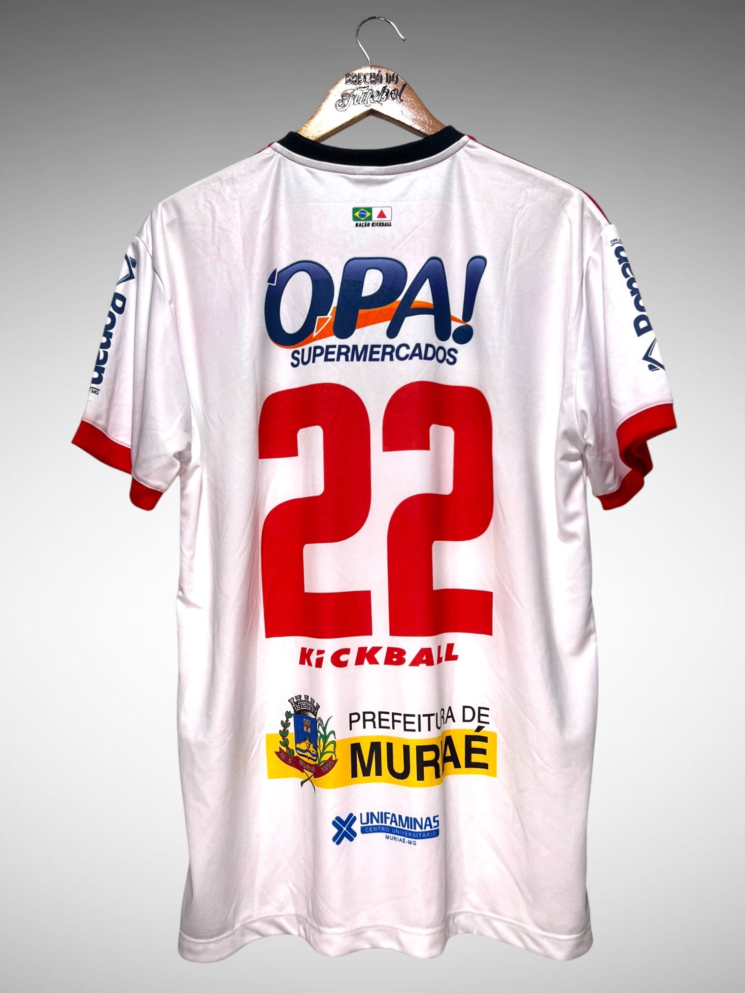 Nacional de Muriaé 2017 Terceira Camisa Tam G N 22.